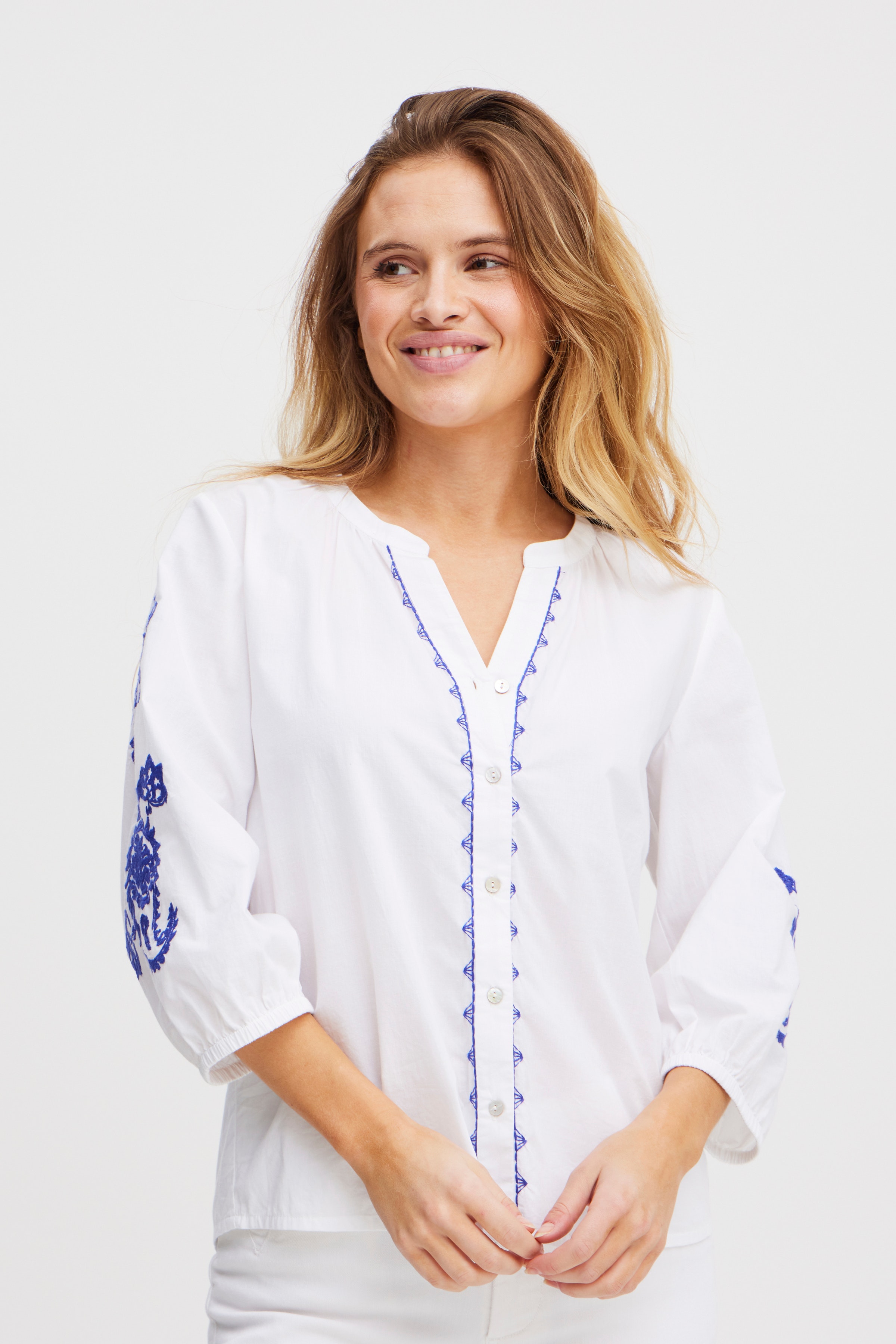 PZKATHRINE Skjorte LOOKBOOK FRONT 50208238-110601