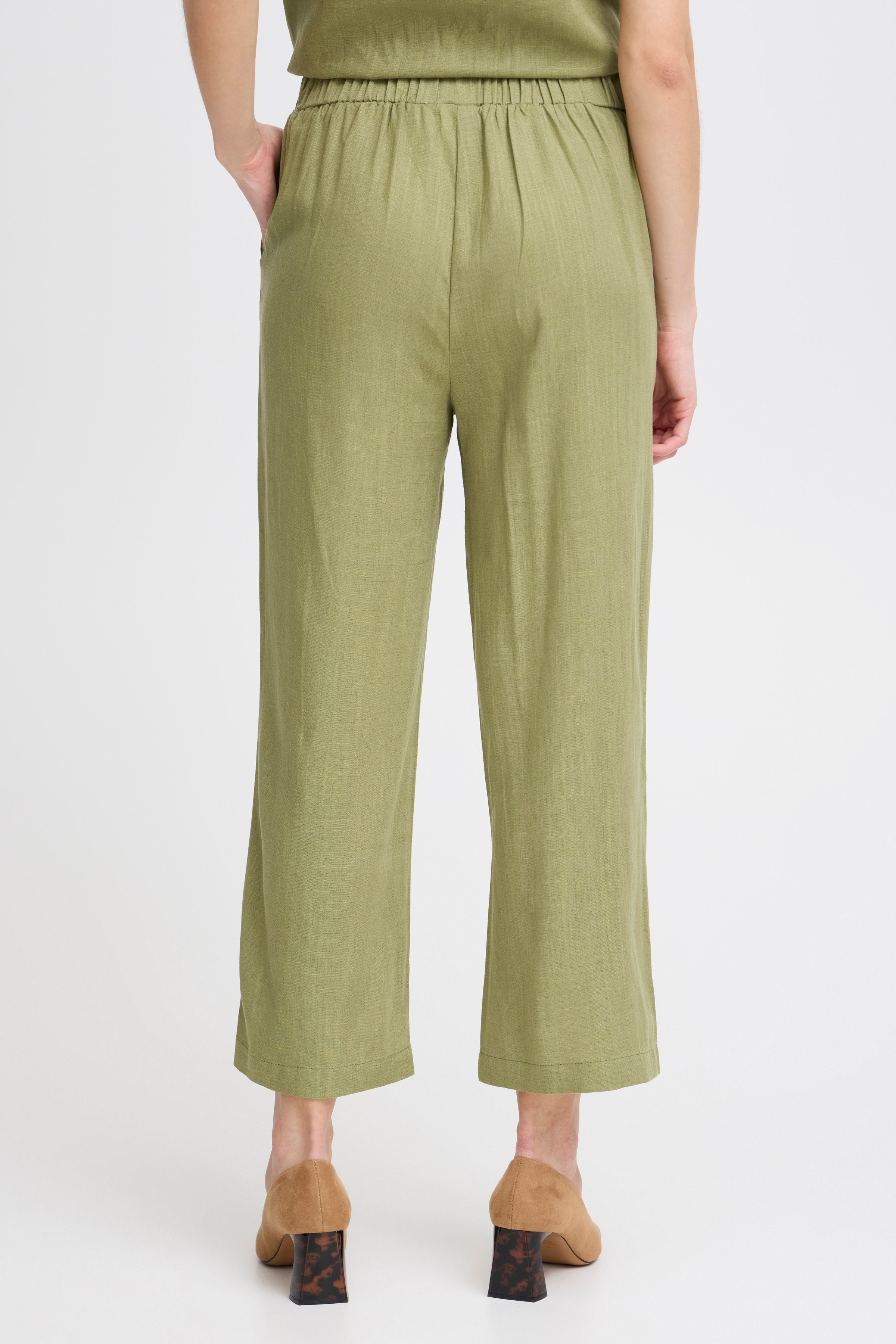 FRJUNA Trousers LOOKBOOK BACK 20614104-180422