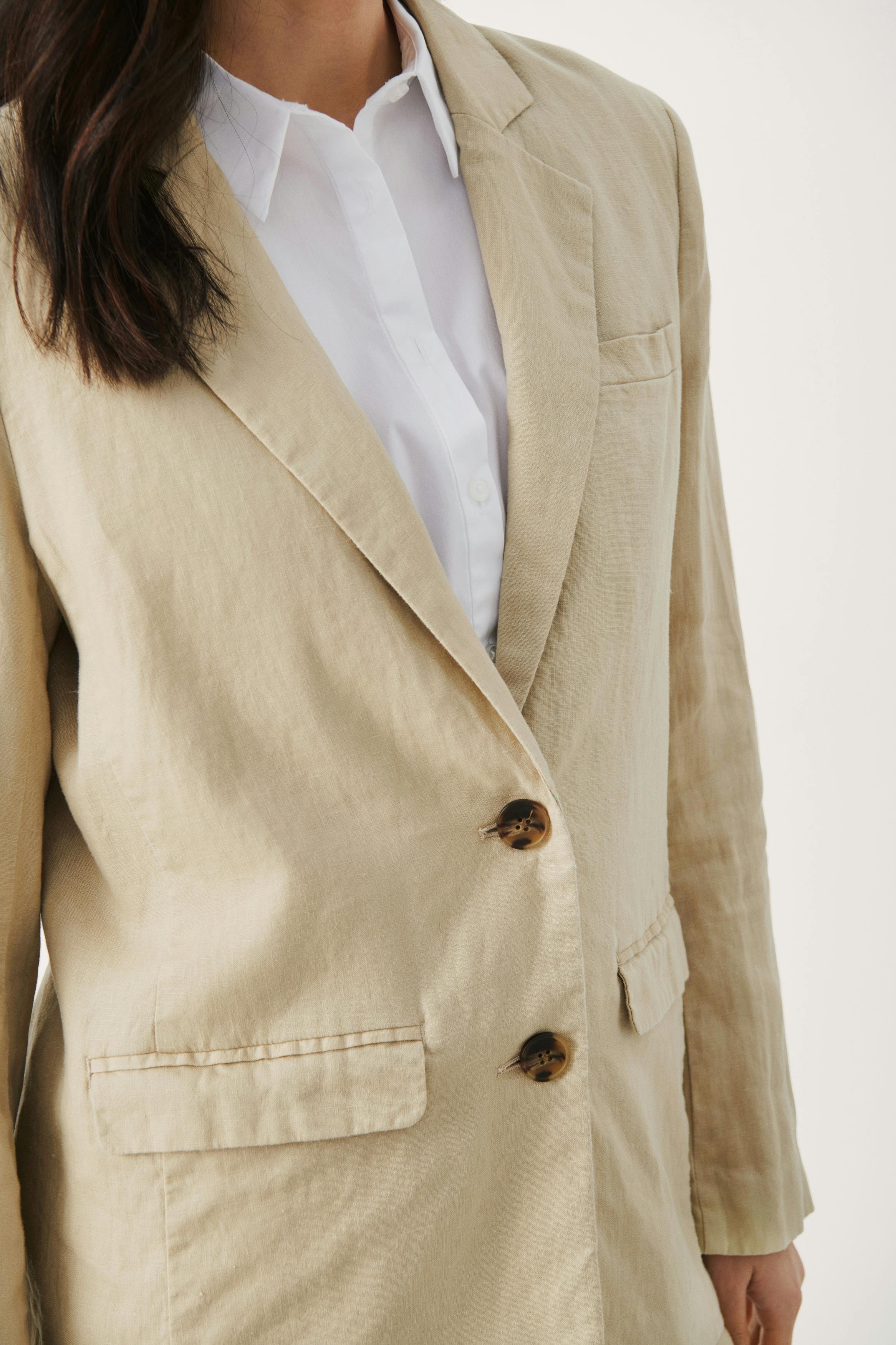 NyanPW Linen blazer LOOKBOOK DETAIL 30307552-151307