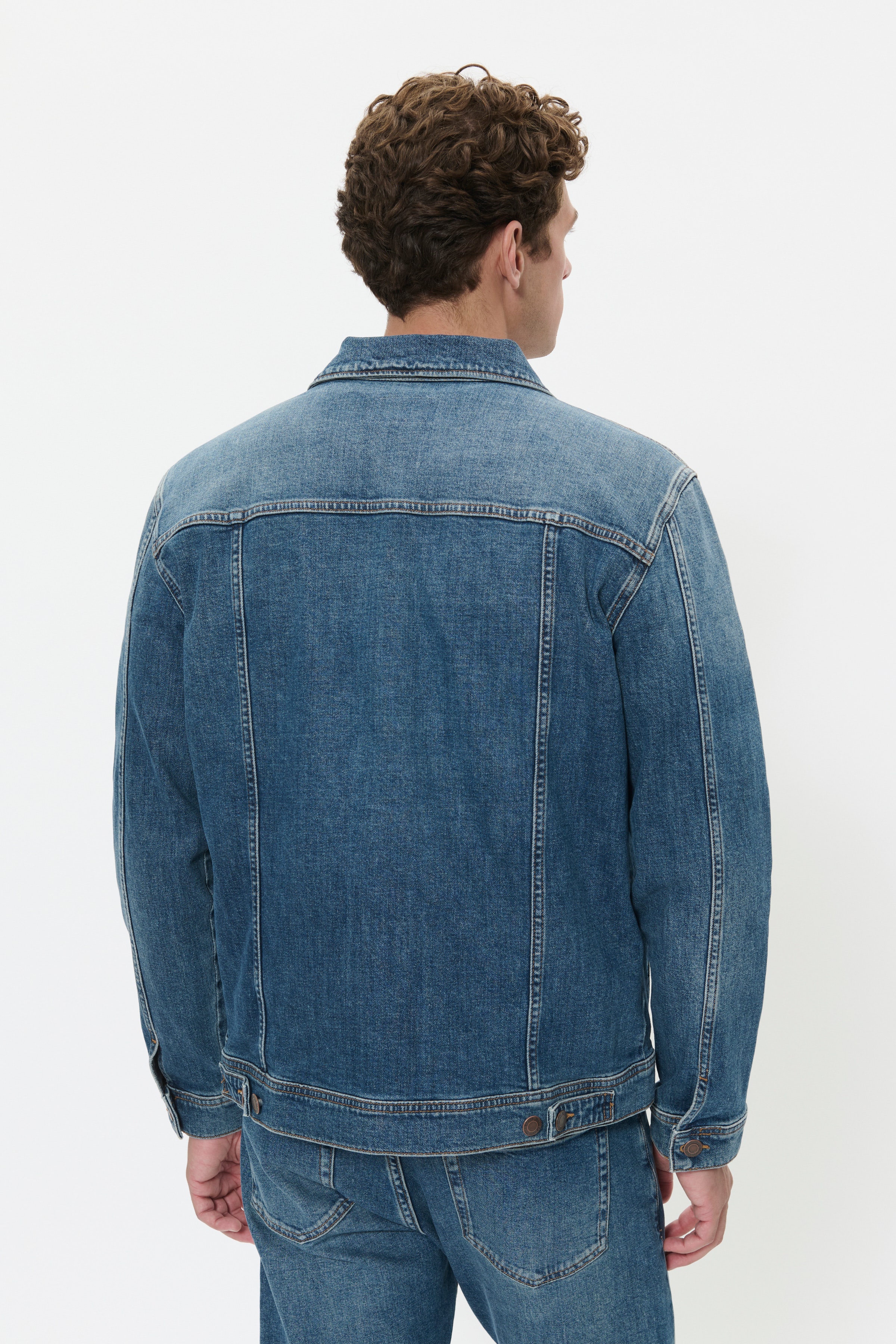 MAshepard Casual Denim Jacket LOOKBOOK BACK 30208533-303776
