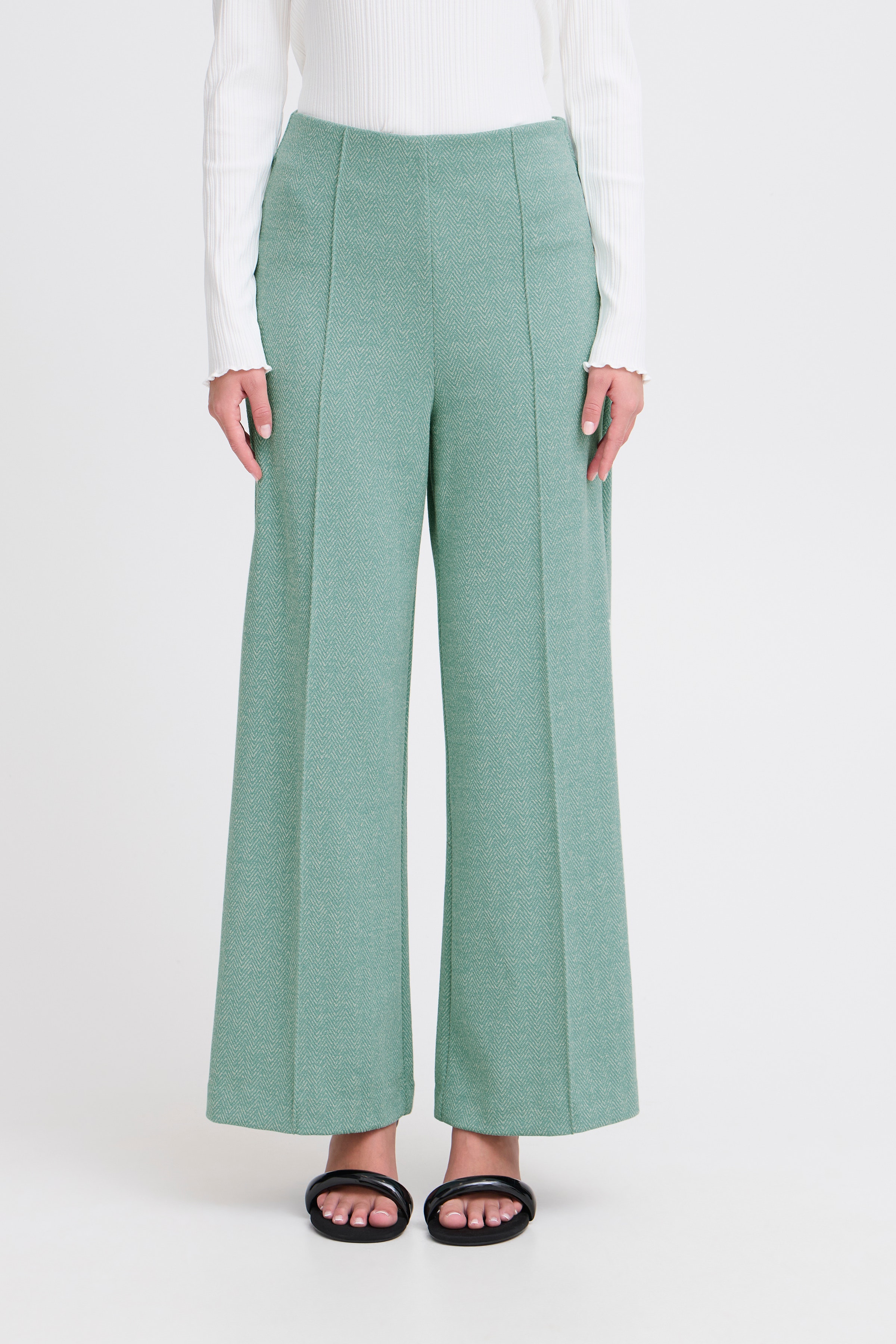 IHKATE JACQUARD Bukser LOOKBOOK FRONT 20121602-204260