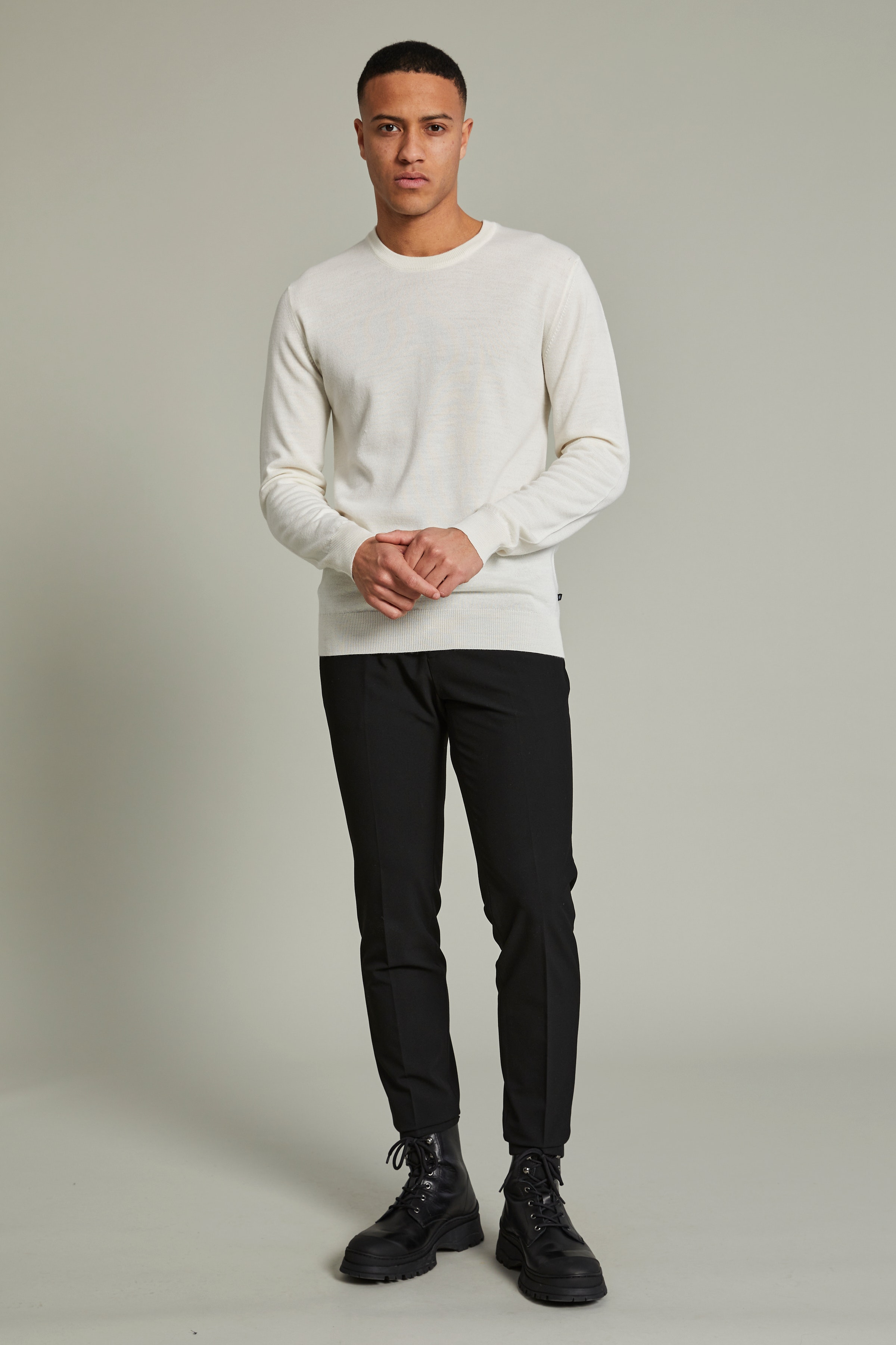 MAleon Knitted Strickpullover LOOKBOOK FRONT 30204881-1101041