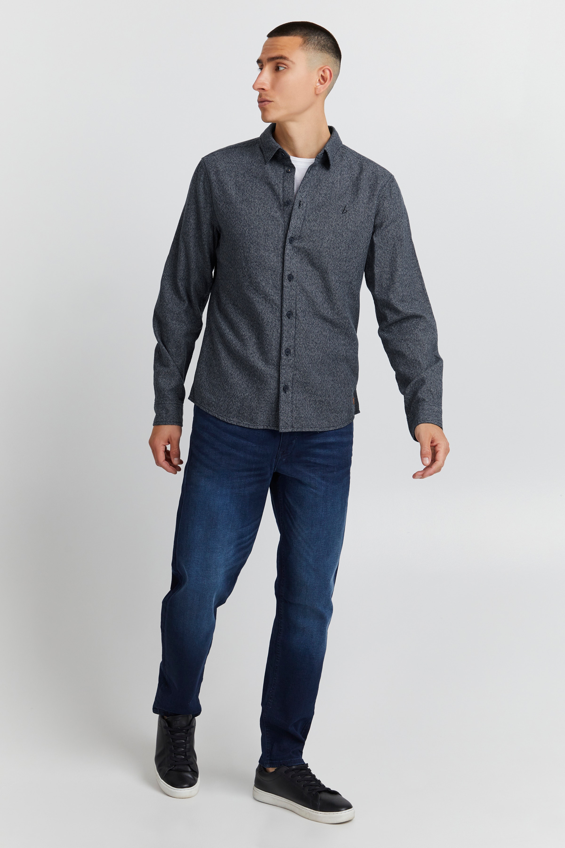 Langermet skjorte LOOKBOOK FRONT 20714326-194024