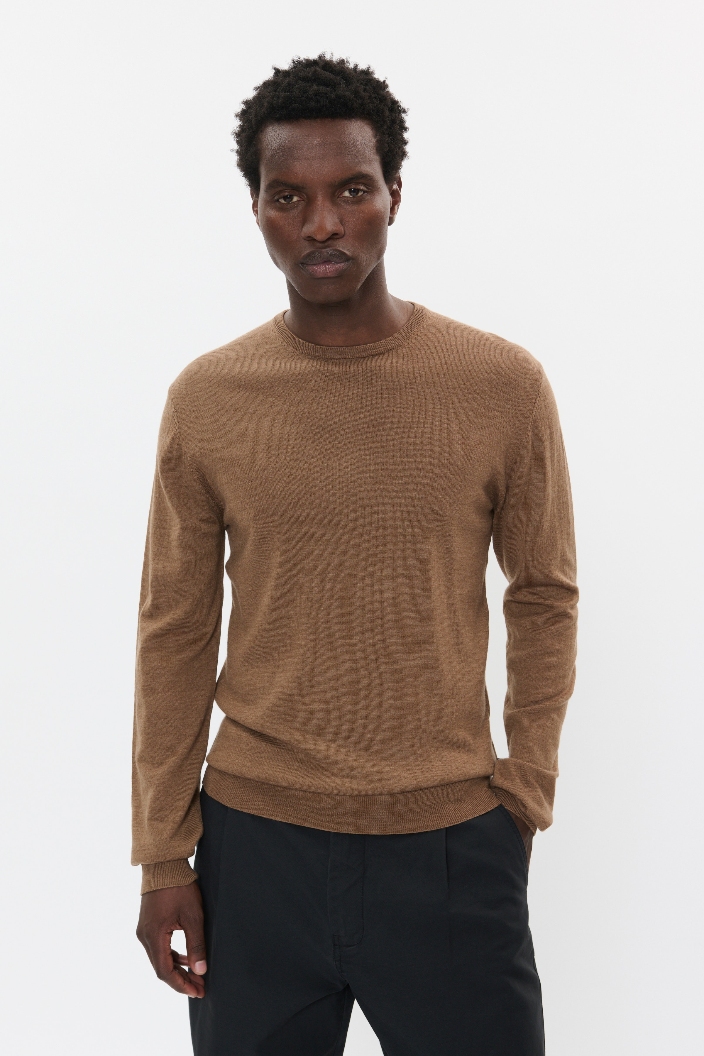 Margrate Merino Pullover LOOKBOOK FRONT 30200611-1810181