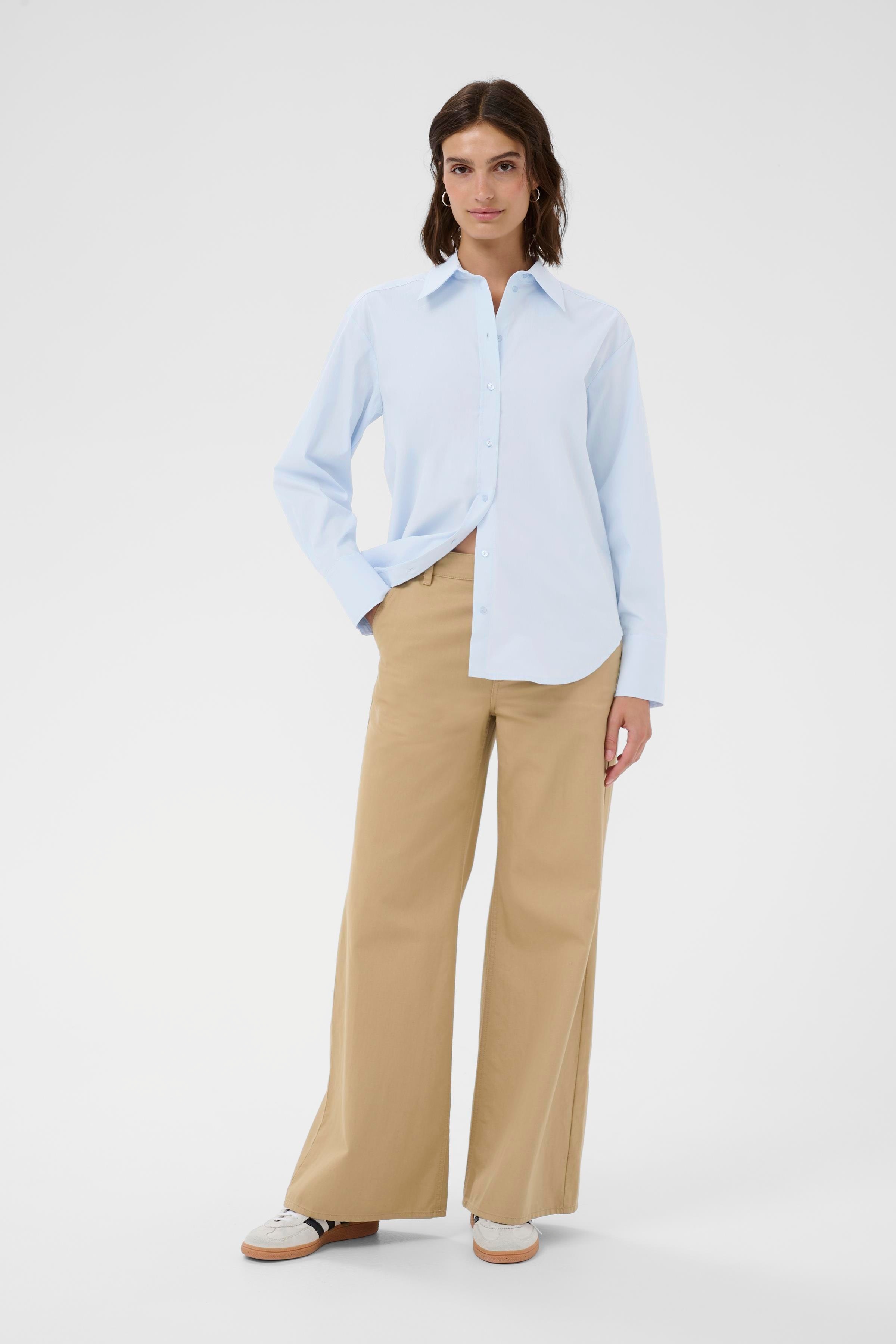 ZaynaPW Skjorte LOOKBOOK FRONT 30310288-144110