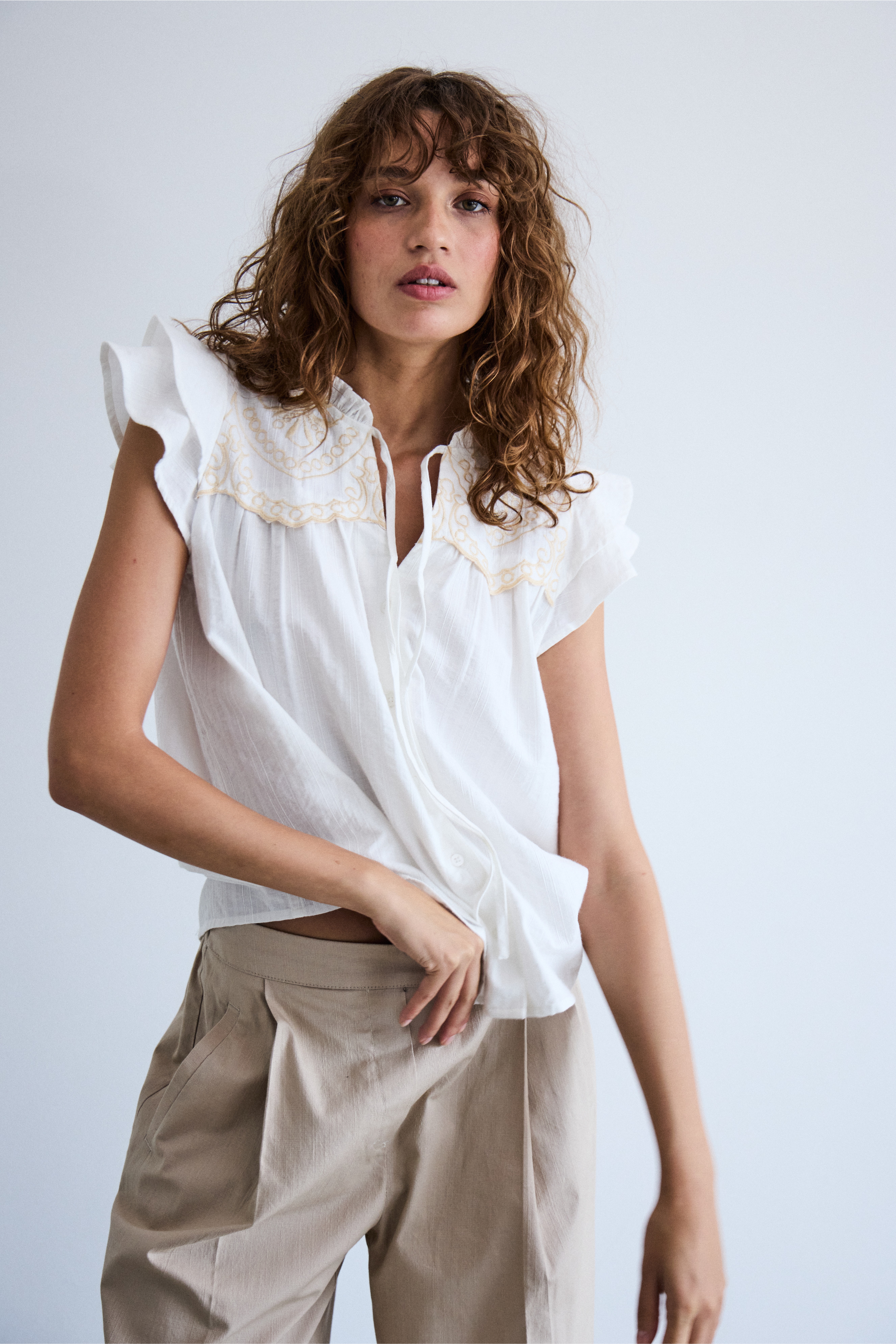IHGAELLE Kortermet bluse LOCATION NONE 20122784-114201