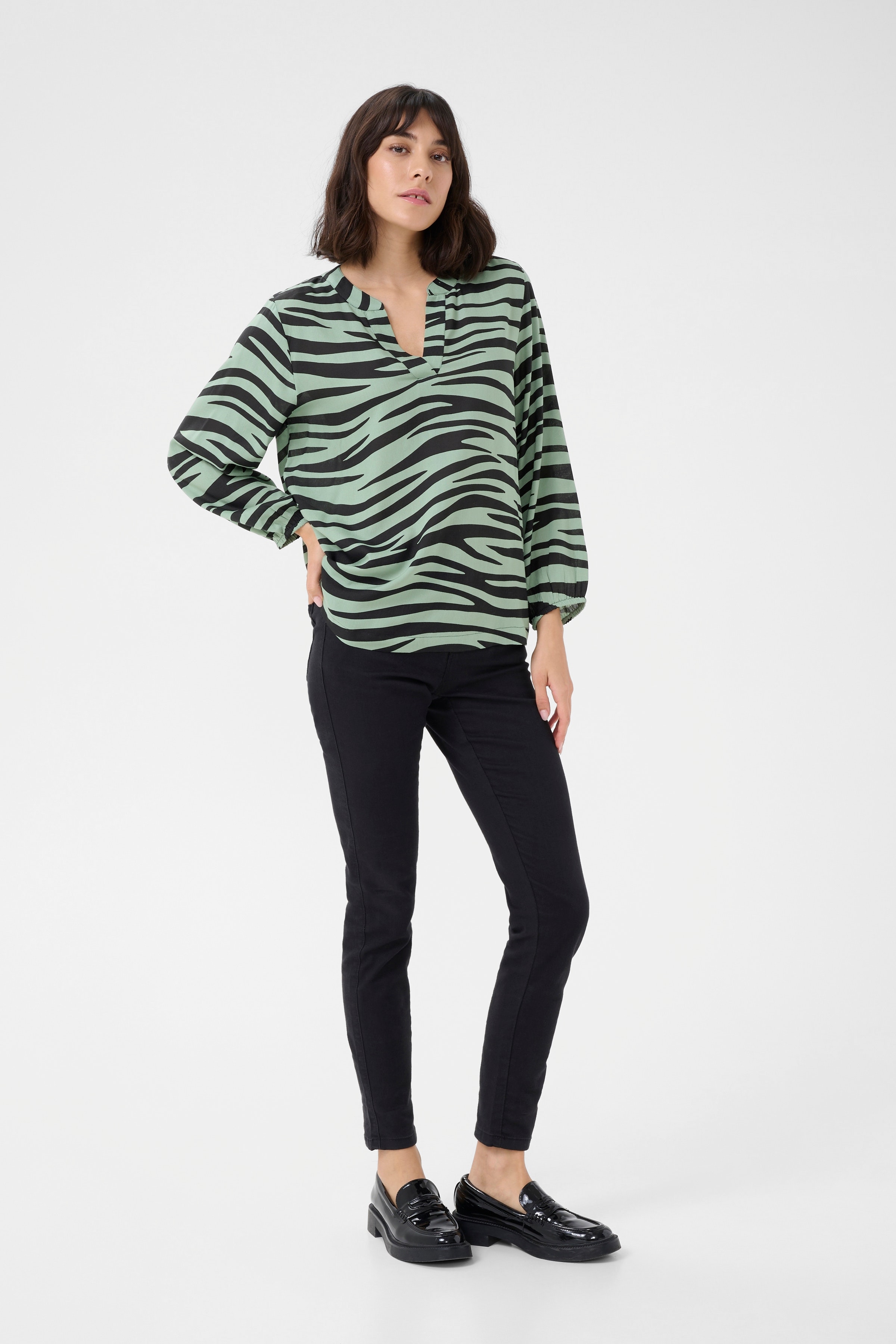 KAjanne Bluse LOOKBOOK FRONT 10510207-107829