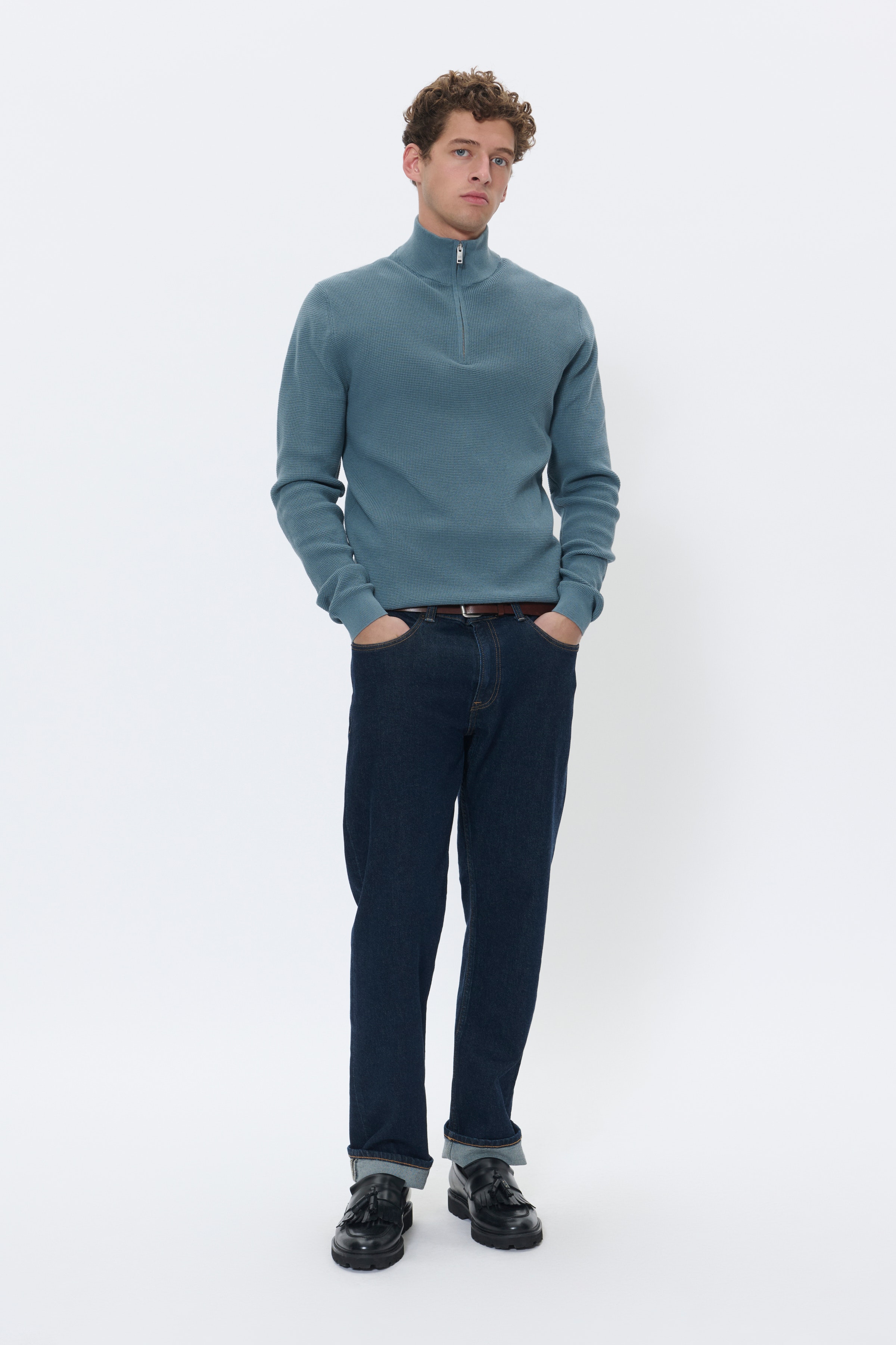 MAlagoon Half-Zip Pullover LOOKBOOK FRONT 30207192-184214