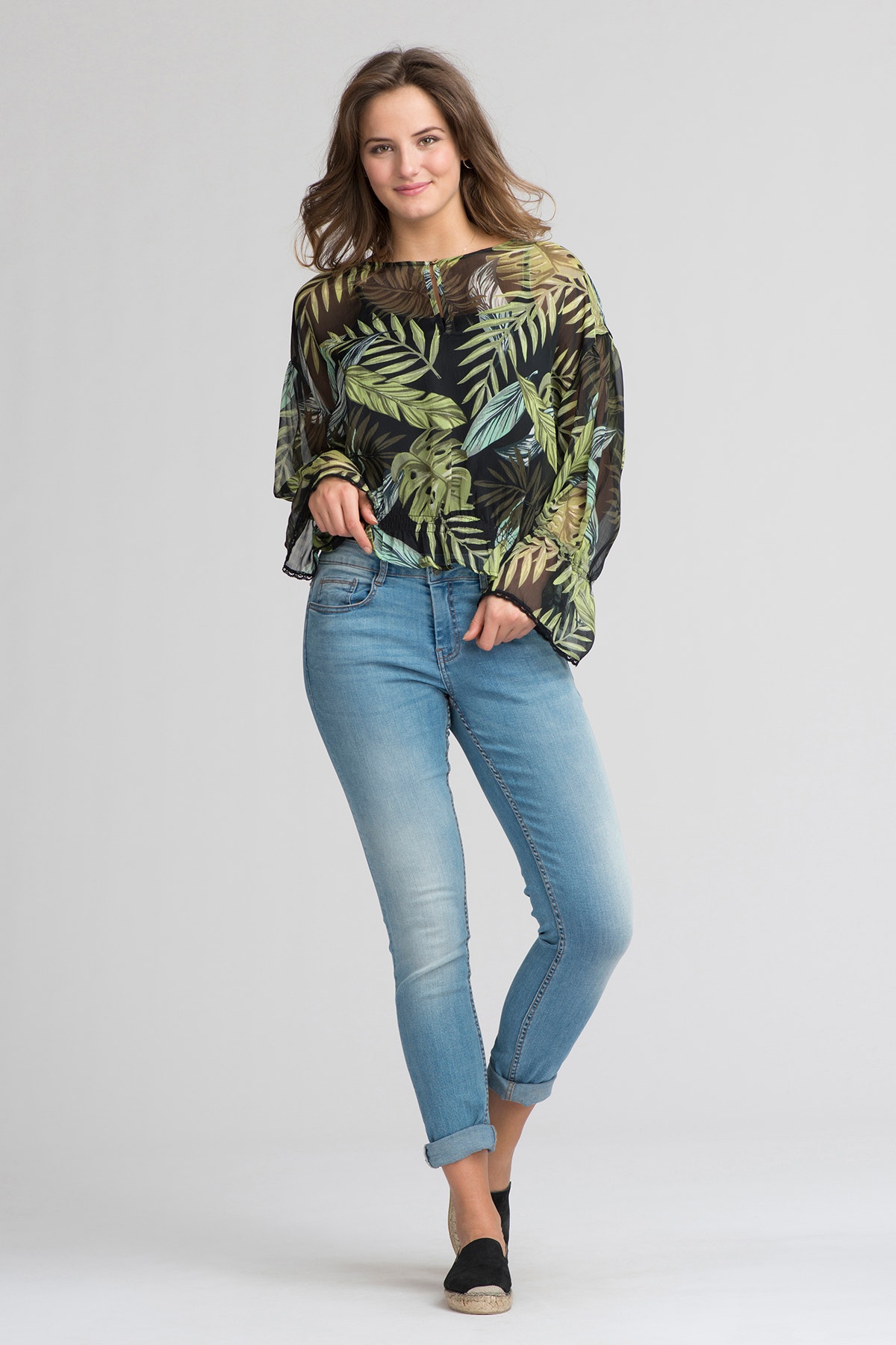 Langarm-Bluse LOOKBOOK FRONT 50104302-5107015