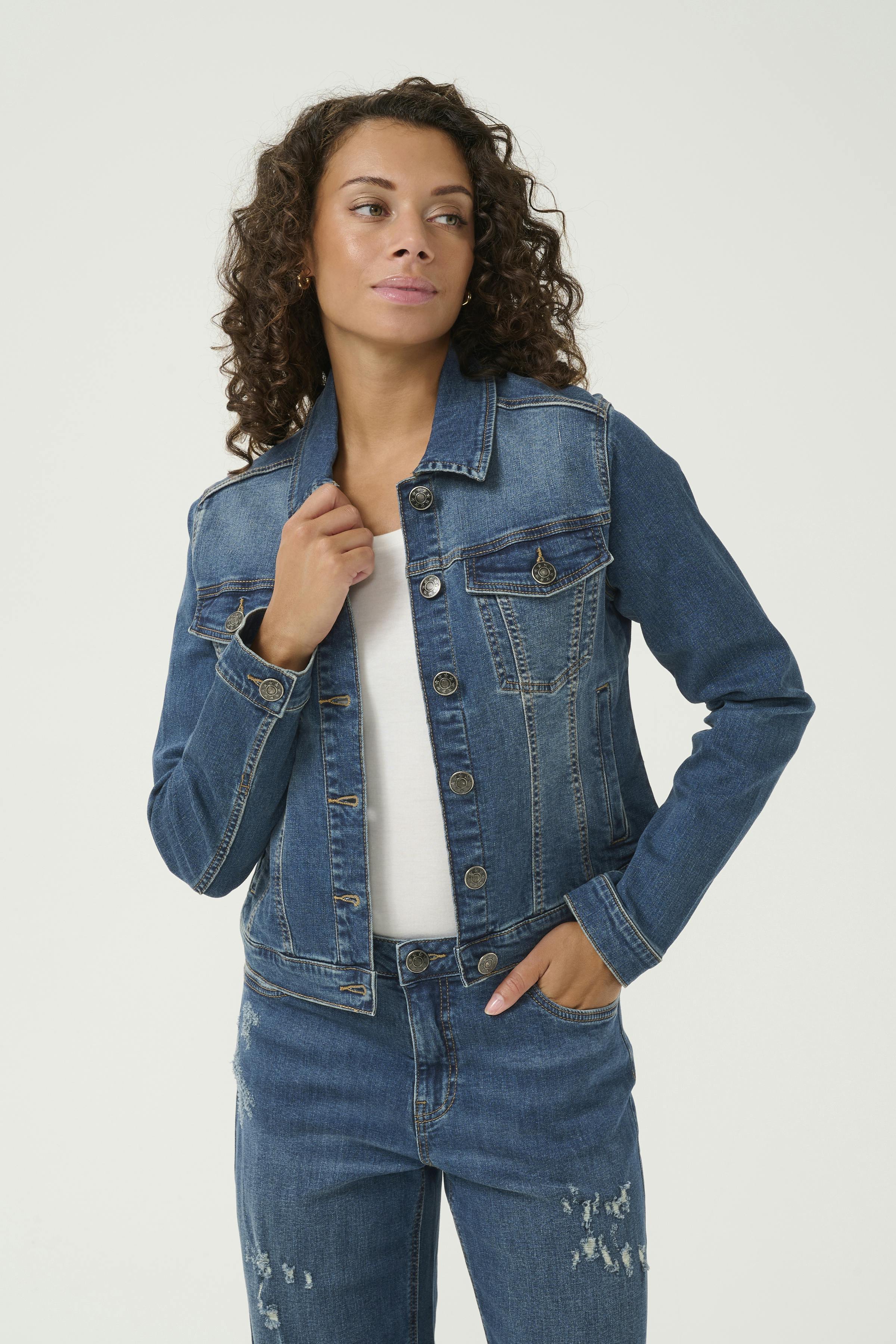 CUvarina Denim jacket LOOKBOOK FRONT 50111458-107025