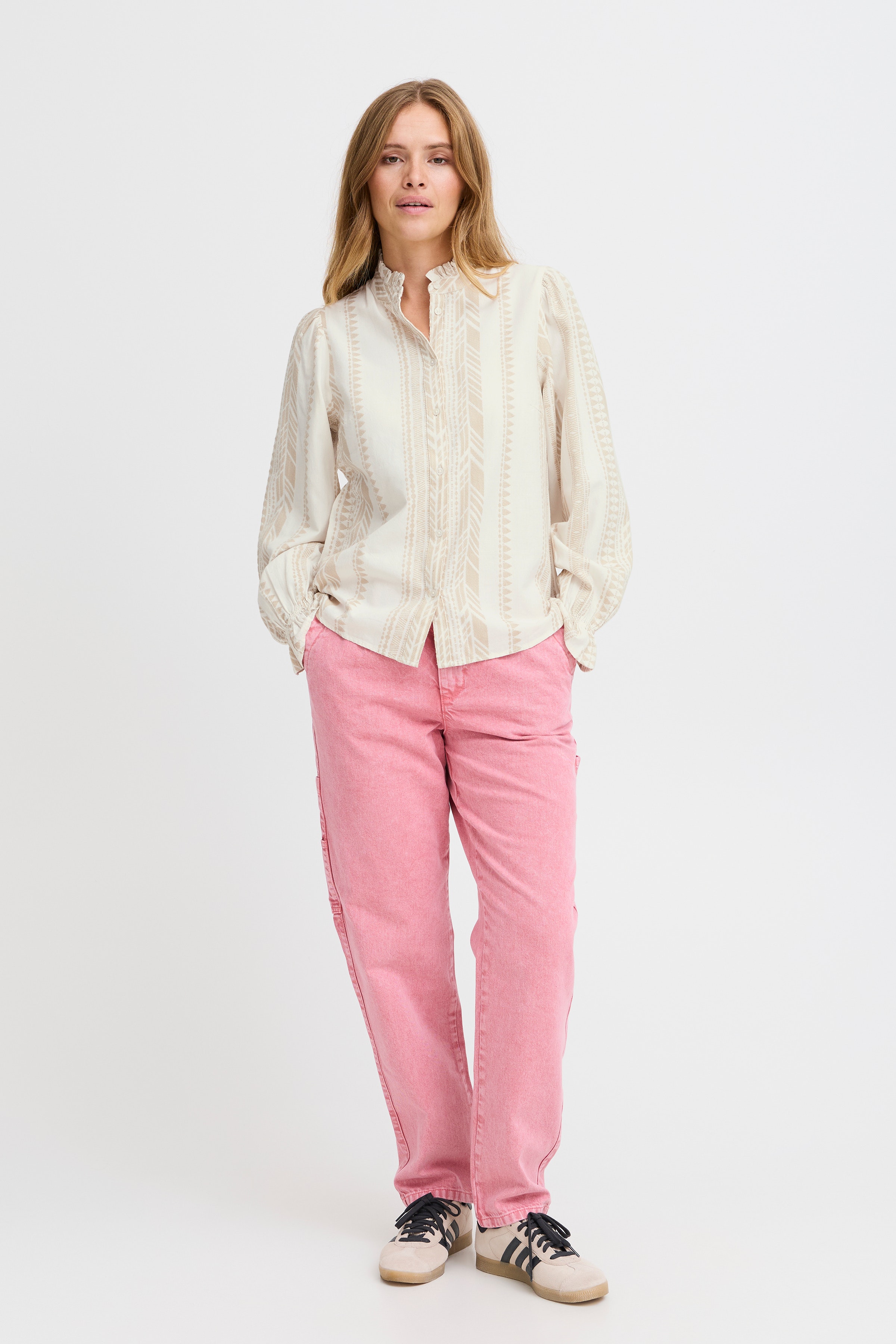 PZTIONA skjorte LOOKBOOK FRONT 50208687-110105