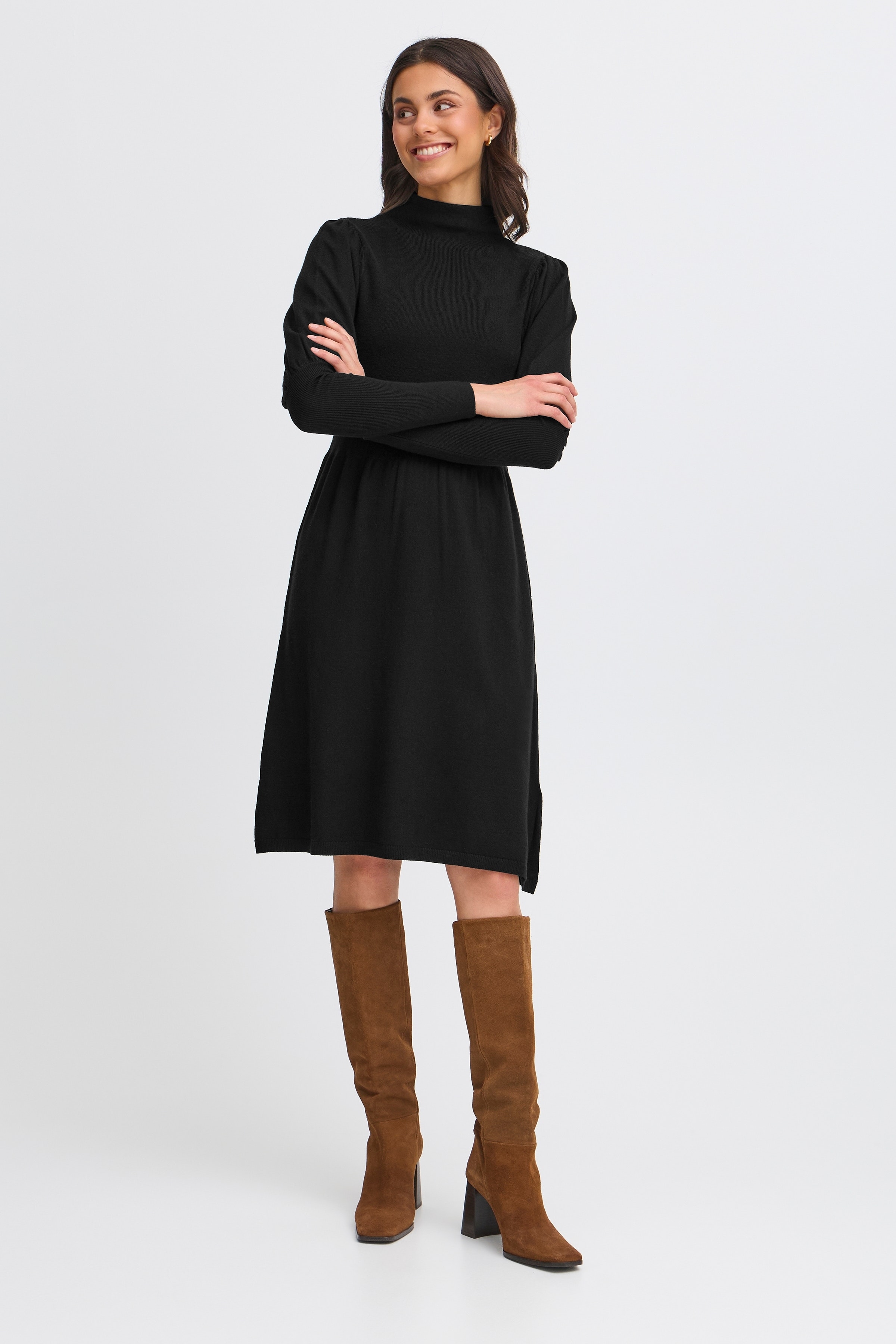 FRDEDINA Kjole LOOKBOOK FRONT 20610155-200113