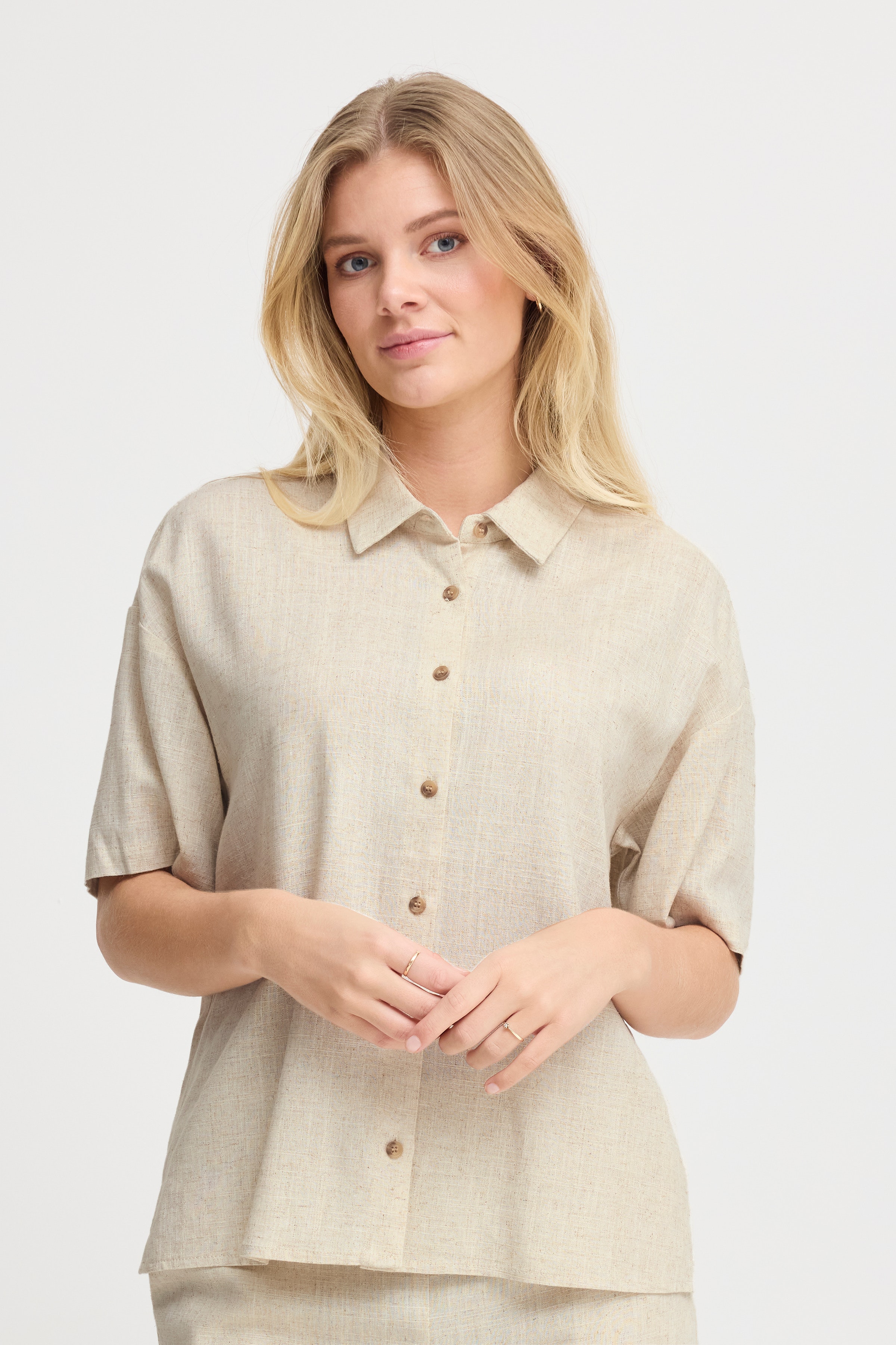 FRJUNA Overhemd LOOKBOOK FRONT 20616092-1309051