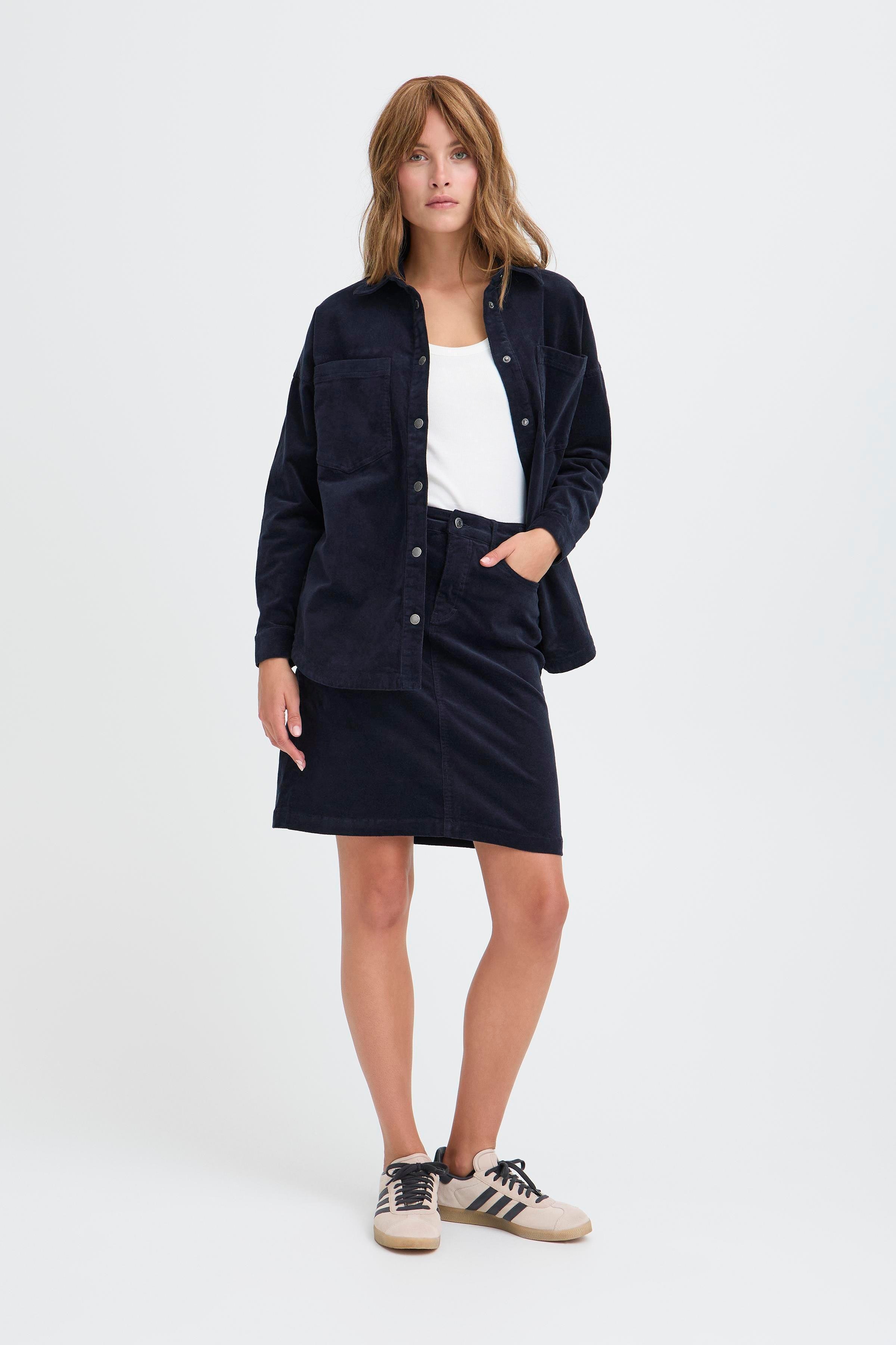 PZSALLY Skjørt LOOKBOOK FRONT 50210076-194020