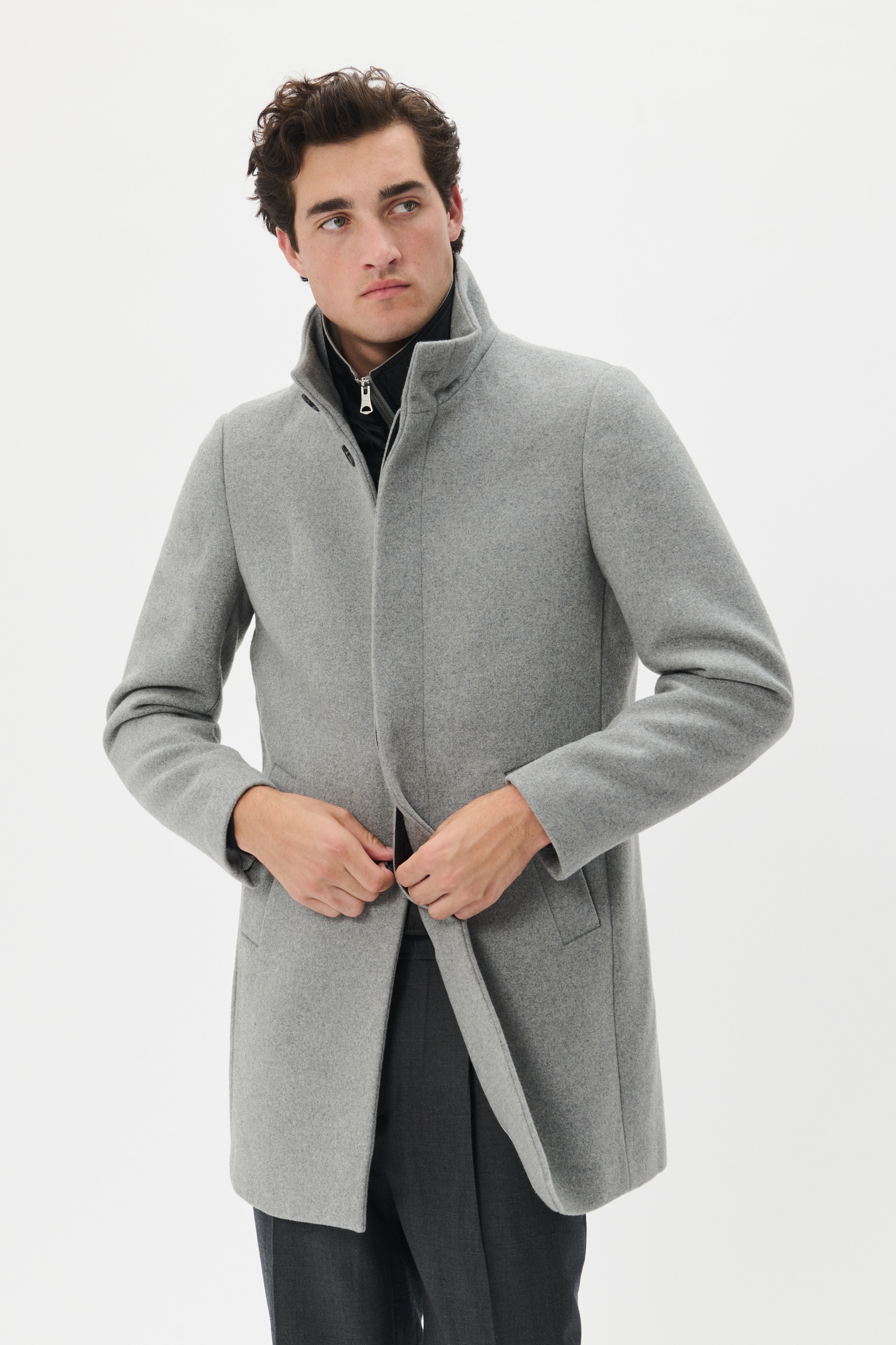 Harvey Wool Coat LOOKBOOK DETAIL 30203845-300272