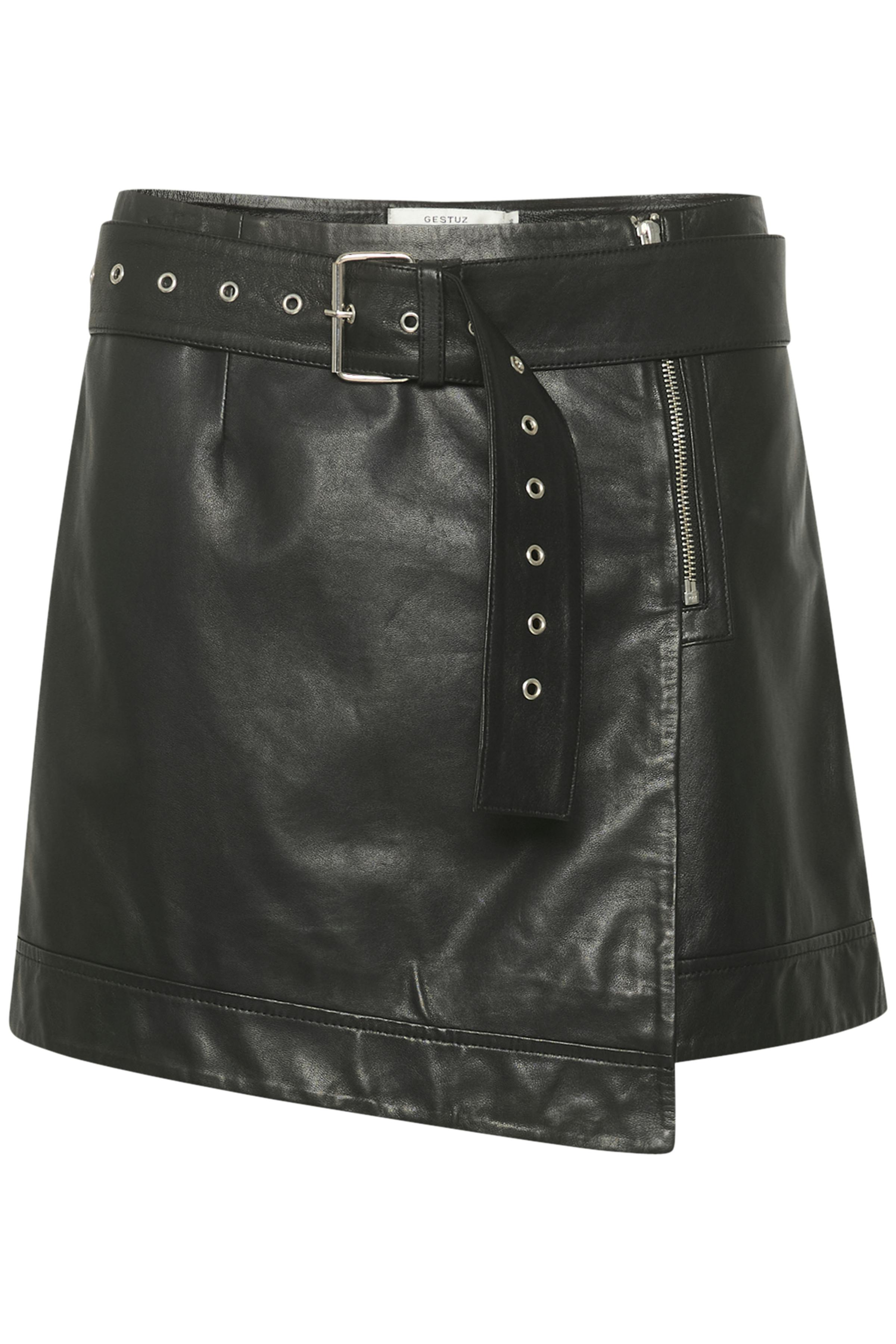 AmidaGZ Leather skirt PACK FRONT 10908969-100017