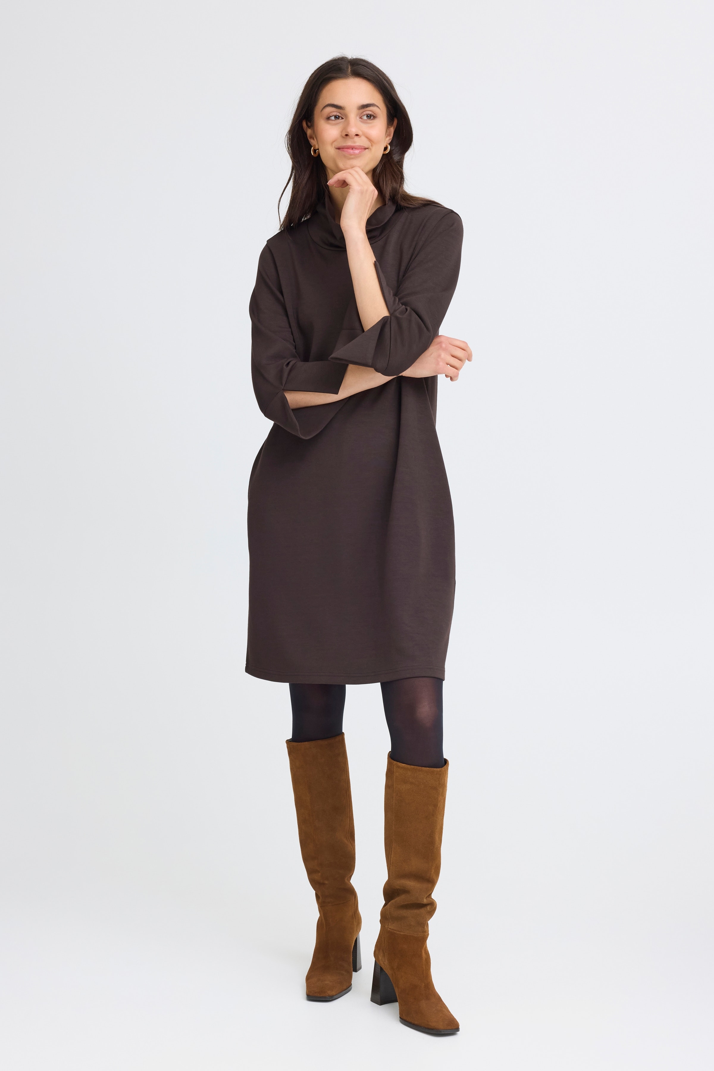 FRAURORA Kjole LOOKBOOK FRONT 20617129-191109