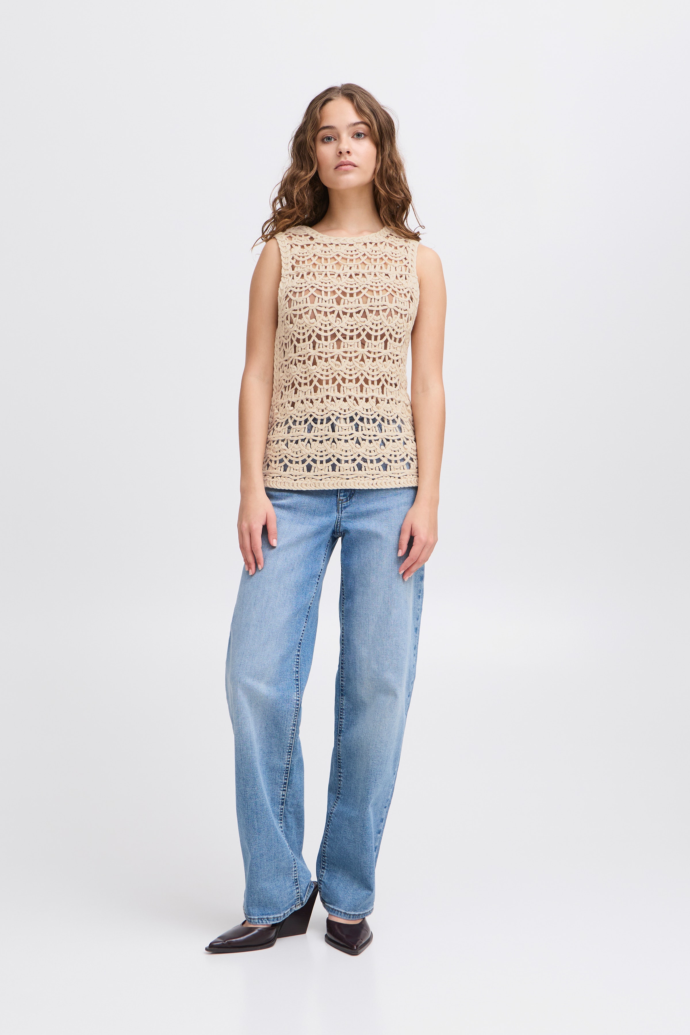 IHANPERS Strikket pullover LOOKBOOK FRONT 20122854-130907
