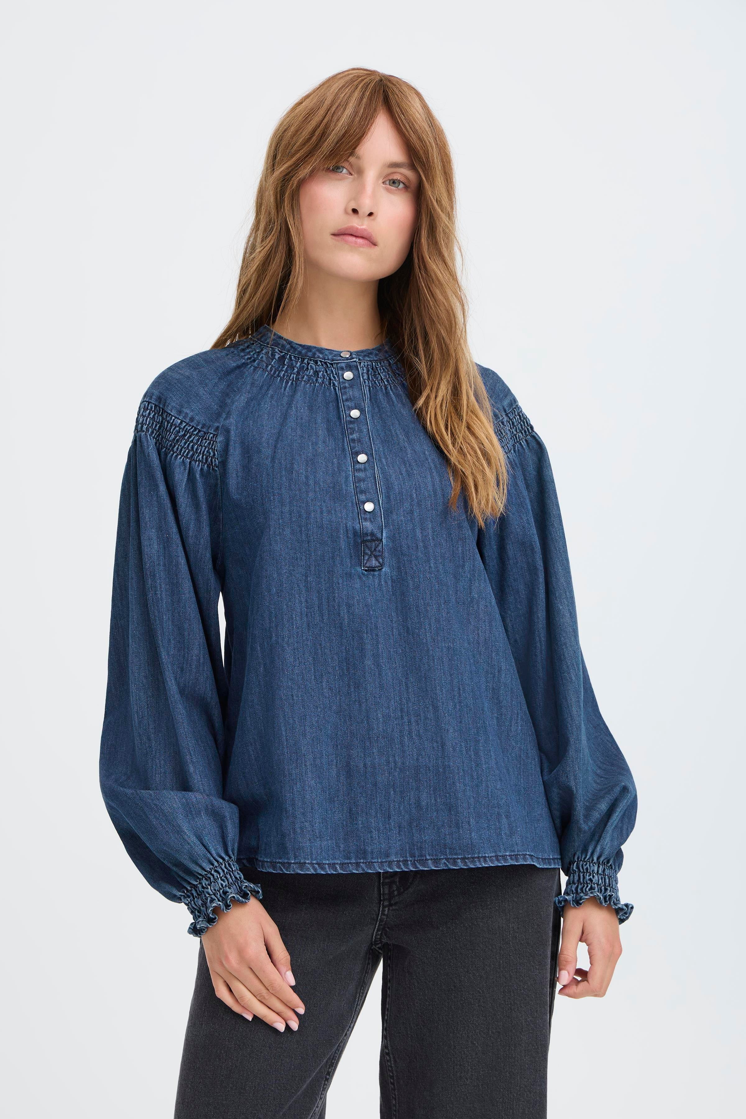 PZMALIA Bluse LOOKBOOK FRONT 50210033-200002