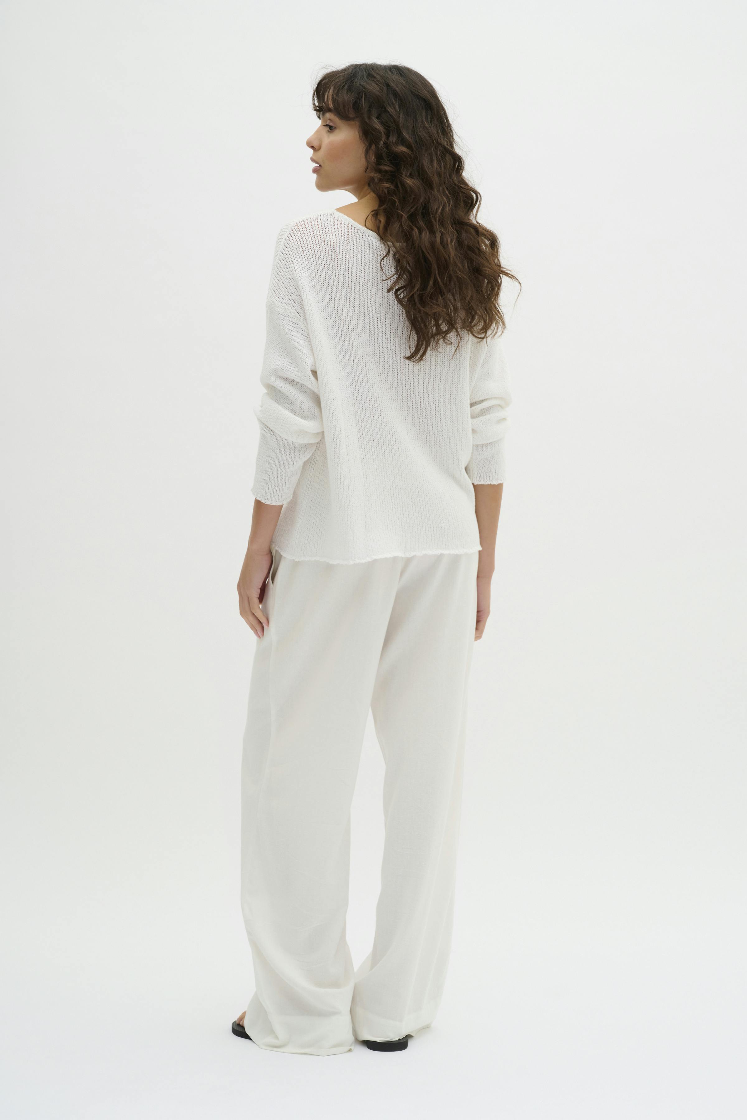 DivaMW Linen knit LOOKBOOK BACK 10704716-110601