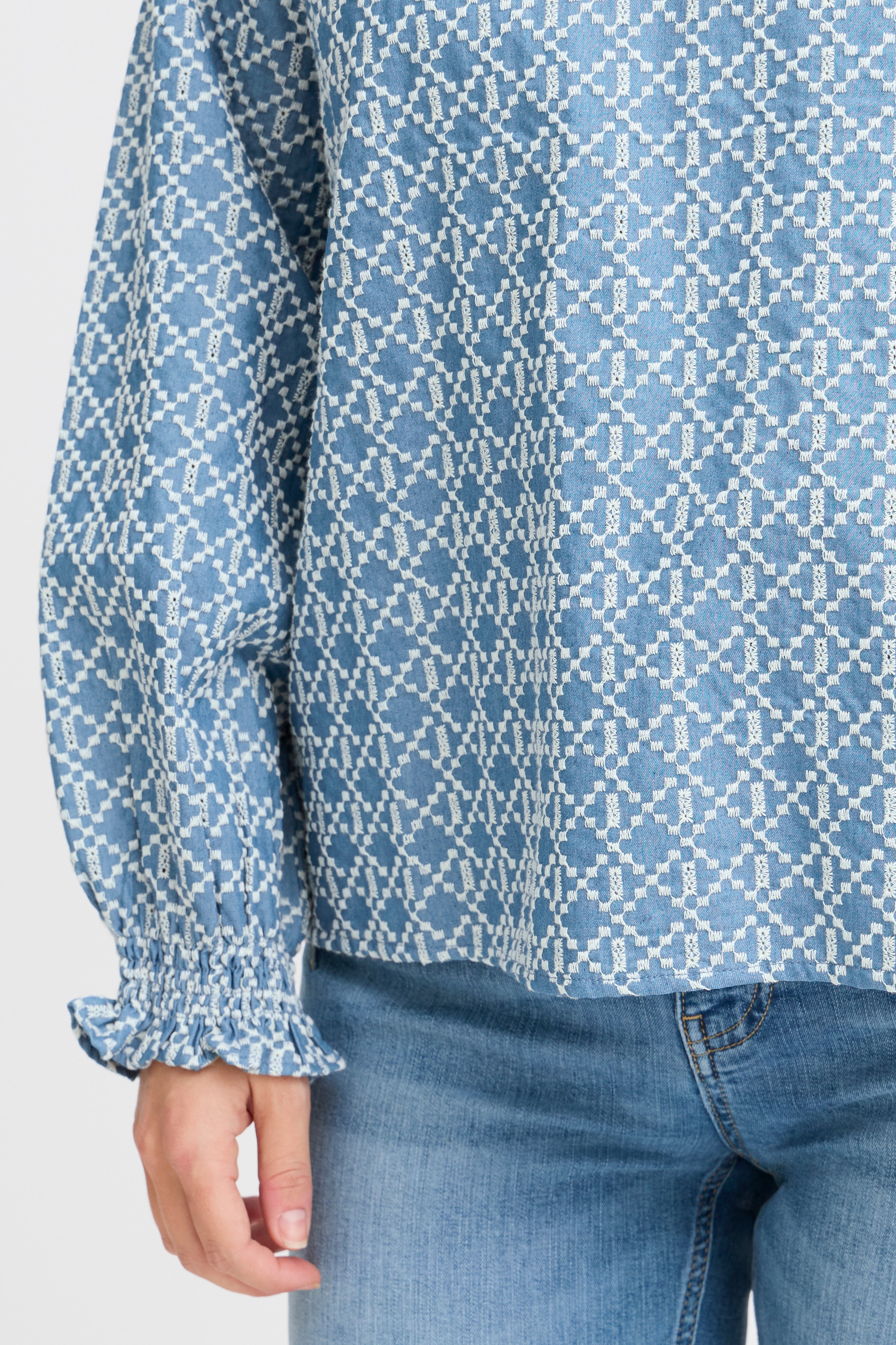 PZFENYA Langermet bluse LOOKBOOK DETAIL 50208359-200005