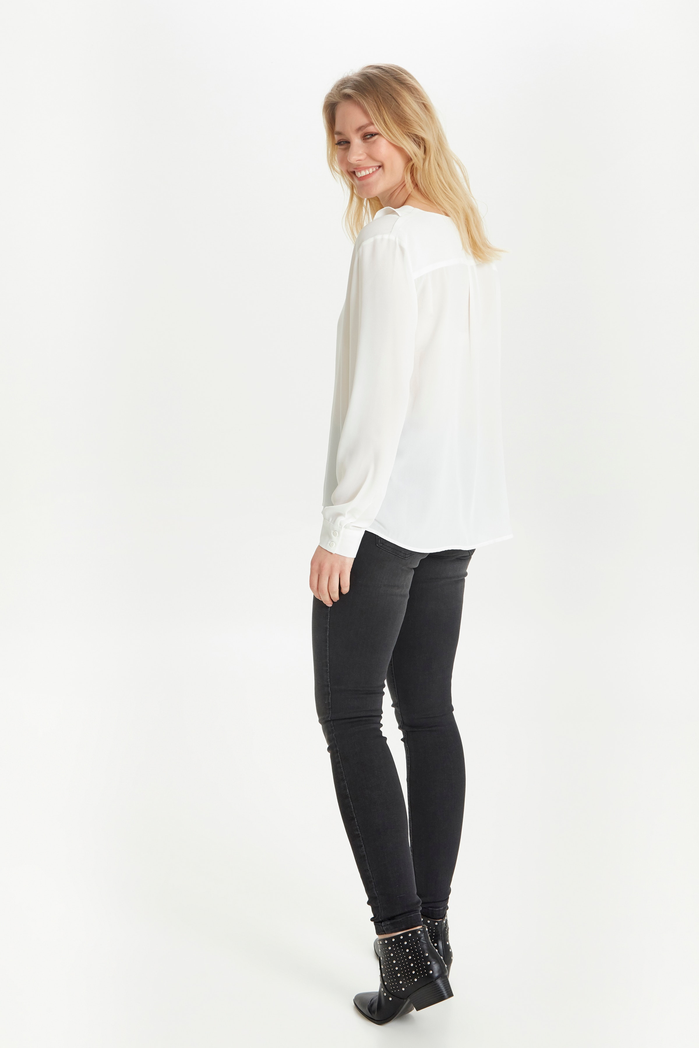 Blouse with long sleeve LOOKBOOK BACK 20805692-80115