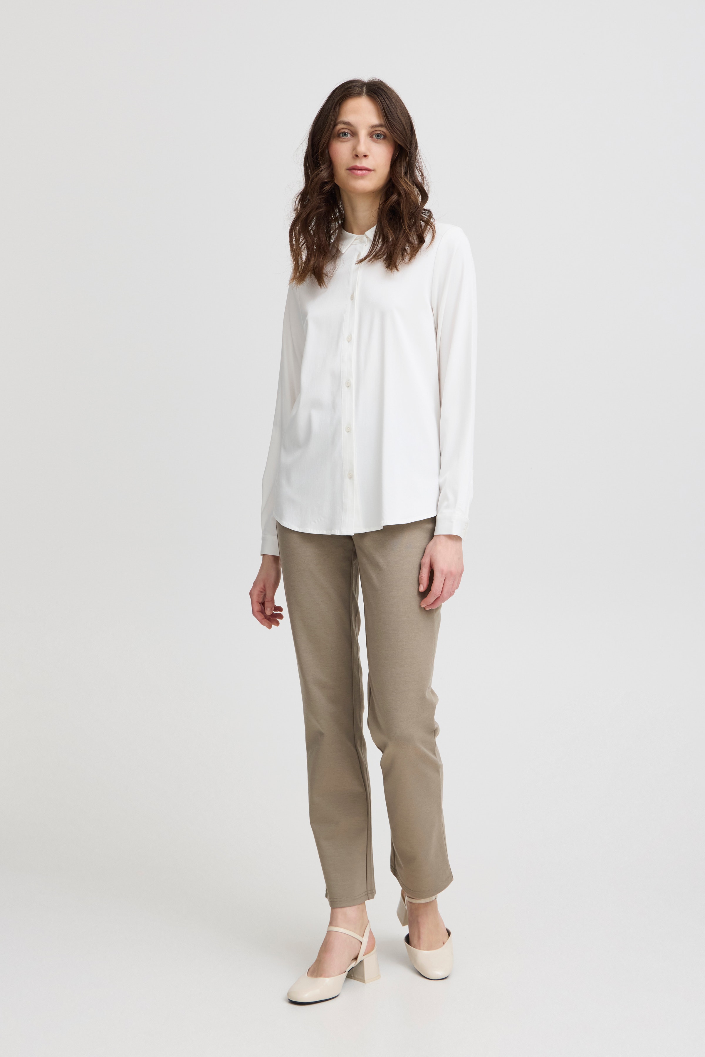 FRJUSTINA Skjorte LOOKBOOK FRONT 20614070-114800