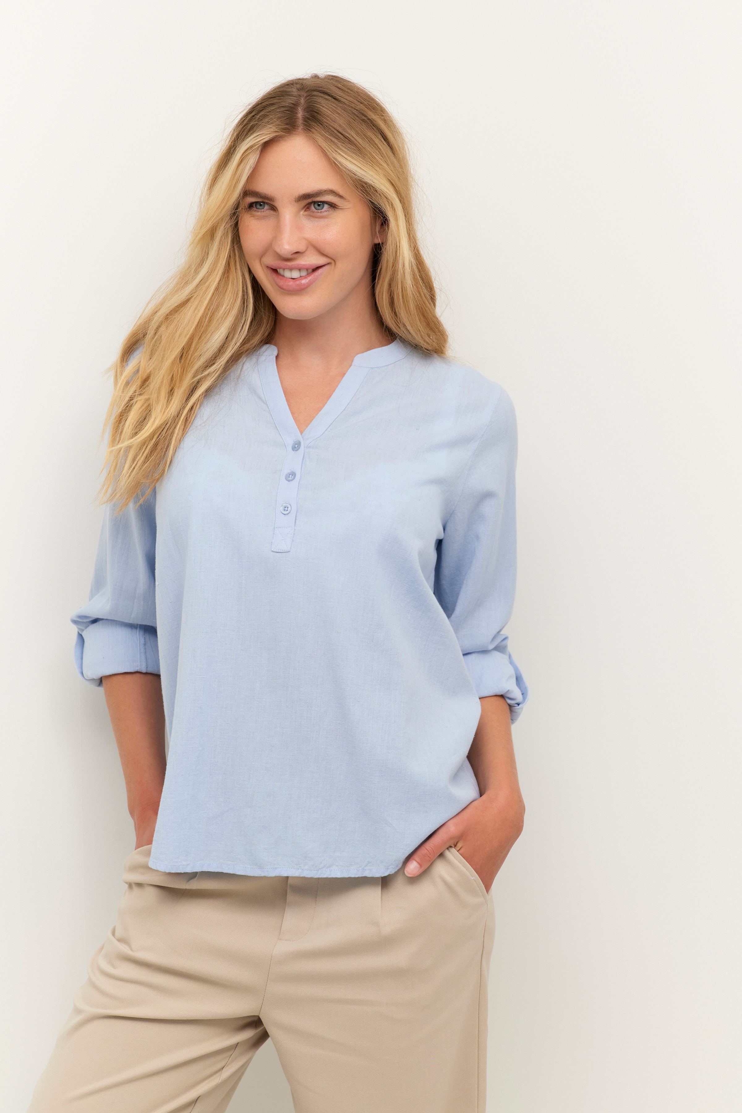 KAmajse Linbluse LOOKBOOK FRONT 10507392-154031