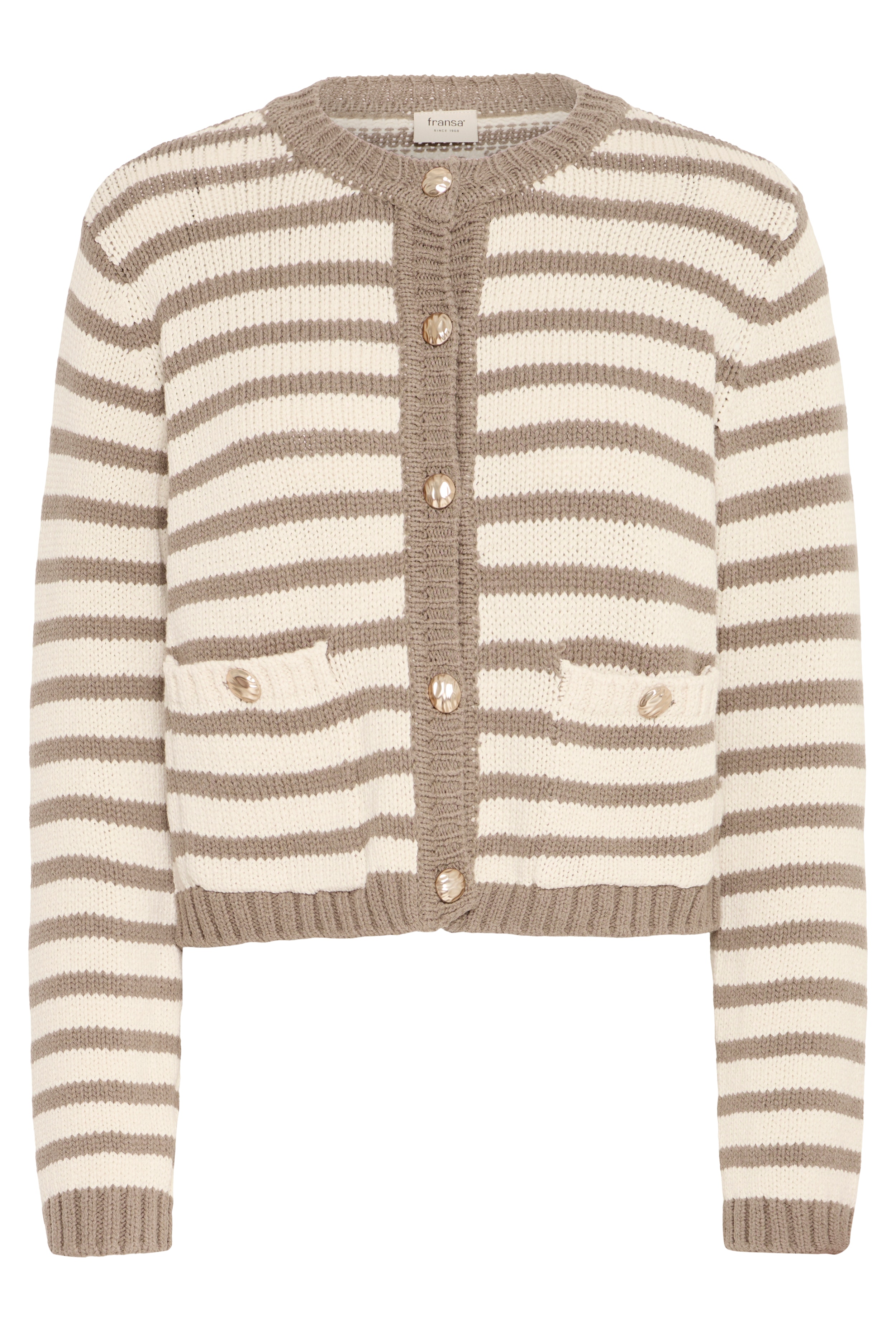 FRBELINDA CAR 1 Strikket cardigan PACK FRONT 20615113-204023