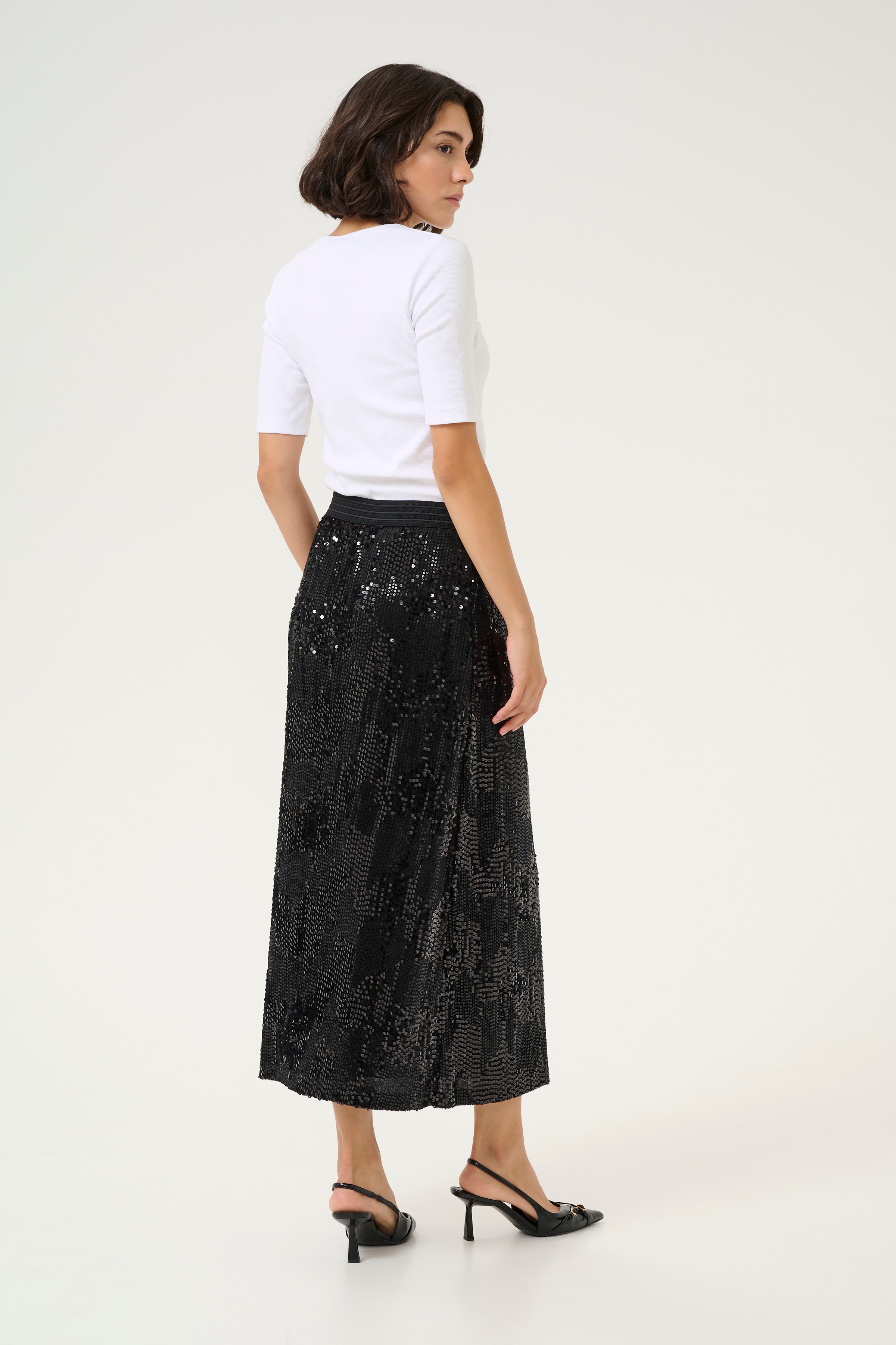 KAamalie Paljettskjørt LOOKBOOK BACK 10509829-100121