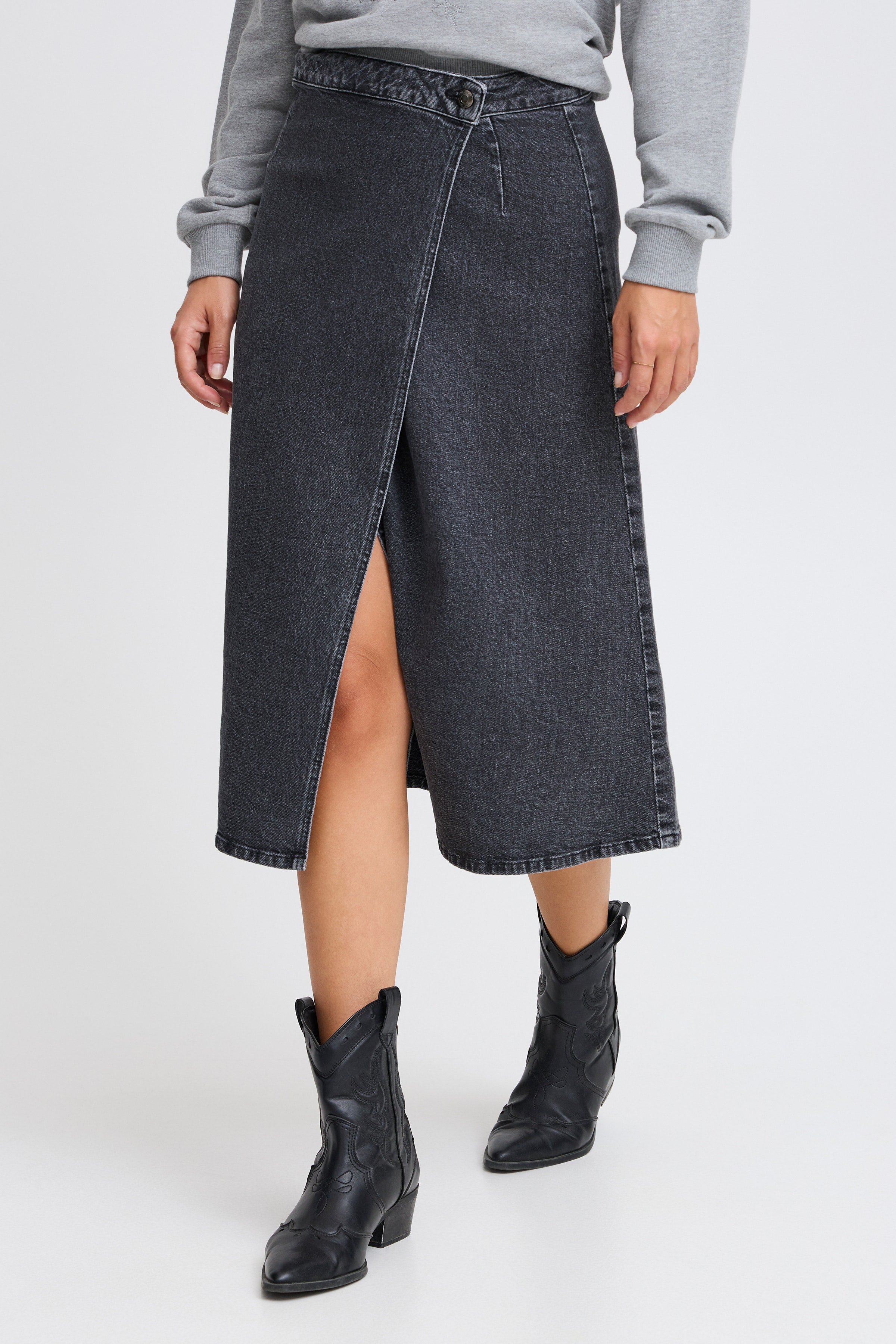 PZMELROSE Skjørt LOOKBOOK FRONT 50208402-203431
