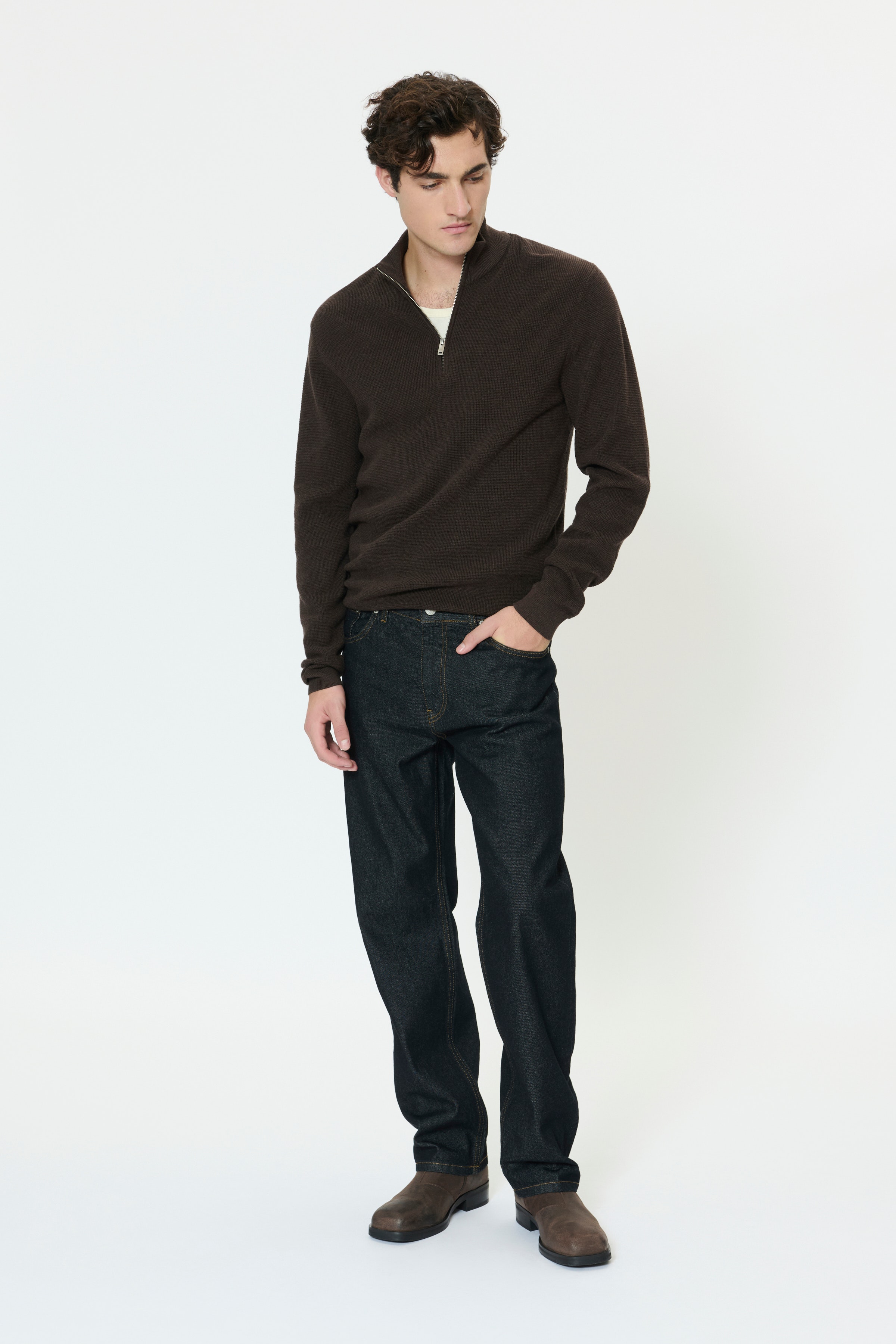 MAlagoon Half-Zip Pullover LOOKBOOK FRONT 30207192-190912