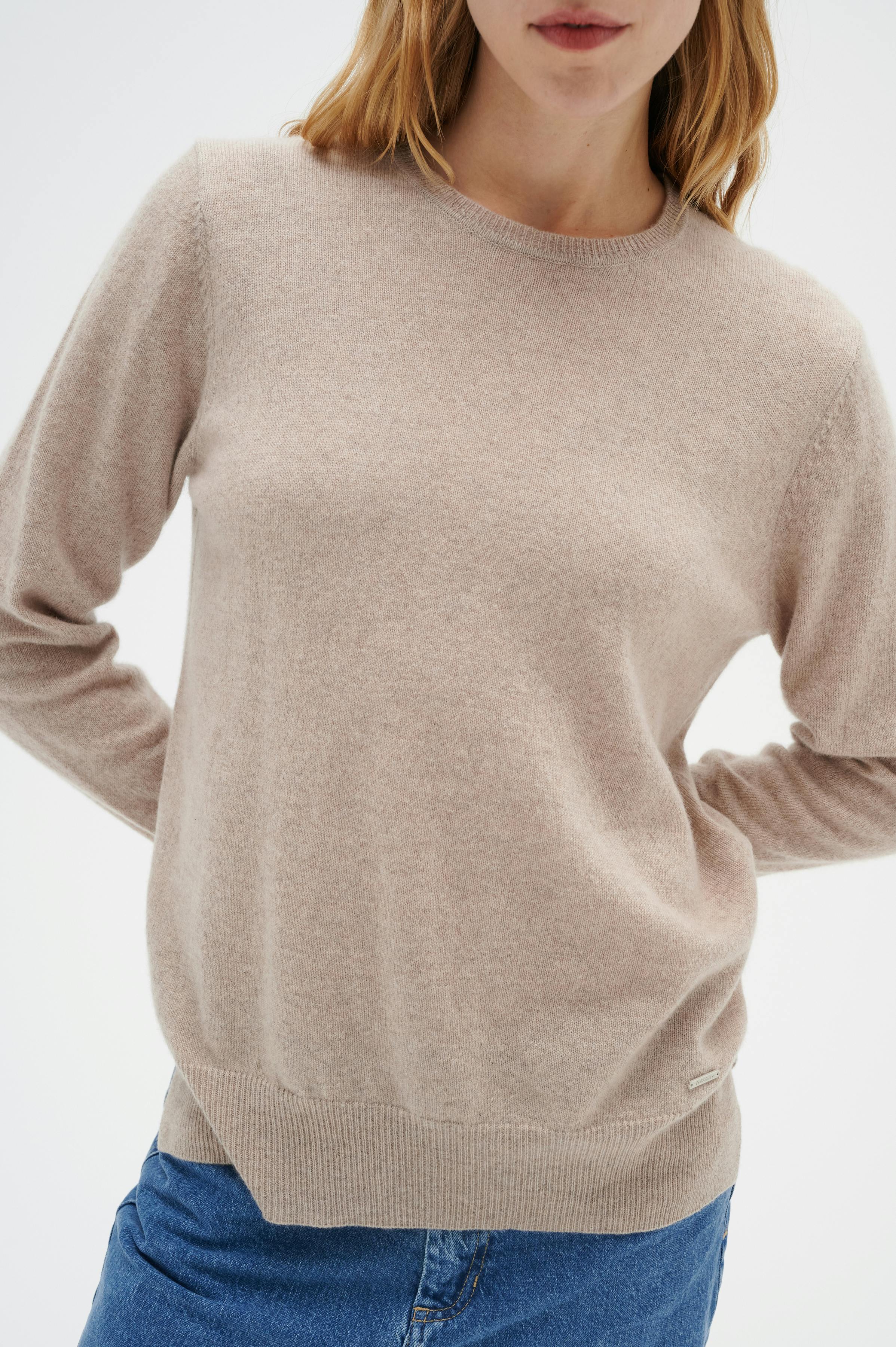 LukkaIW Crew-neck Cashmere Pullover LOOKBOOK DETAIL 30107629-10110