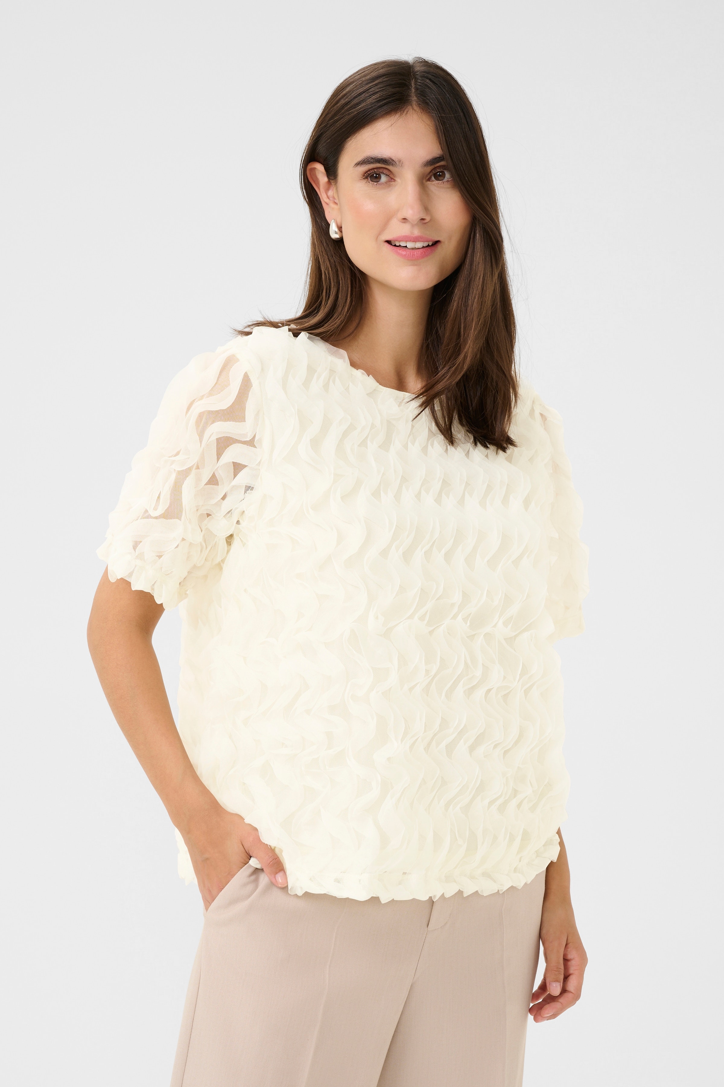 CUfaunia Bluse LOOKBOOK FRONT 50111926-120304