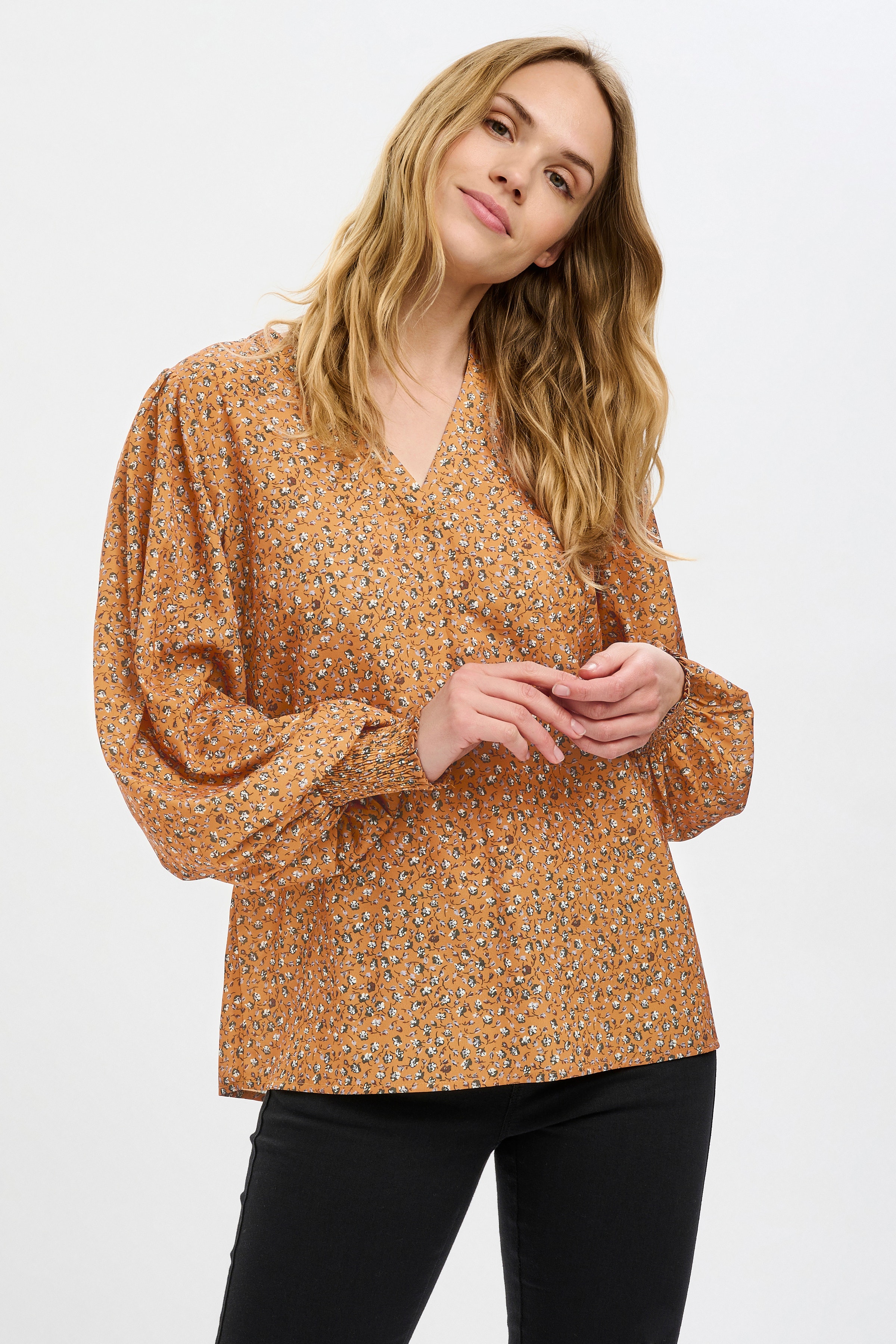 Langarm-Bluse LOOKBOOK FRONT 10590094-101979