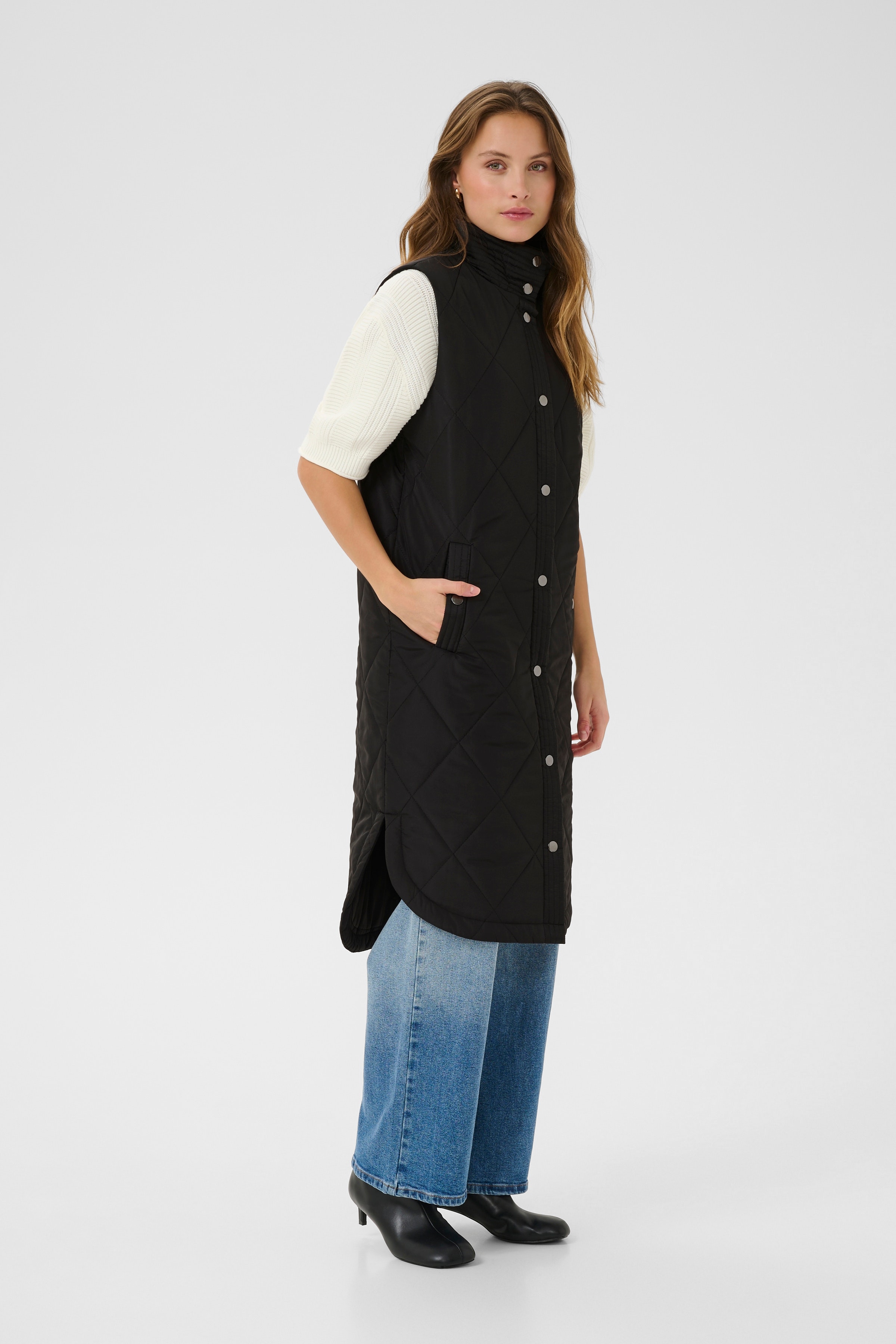 KAmeria Varm vest LOOKBOOK FRONT 10505686-100121