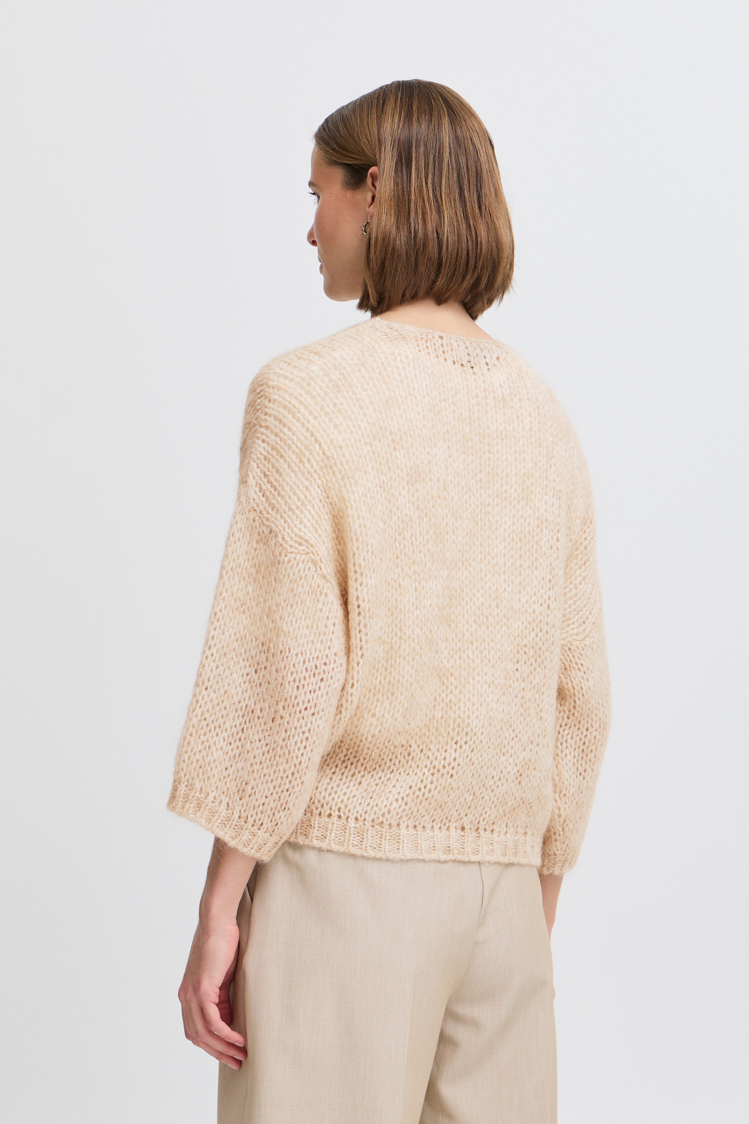 BYNONAX Strikket cardigan LOOKBOOK BACK 20816622-1513041