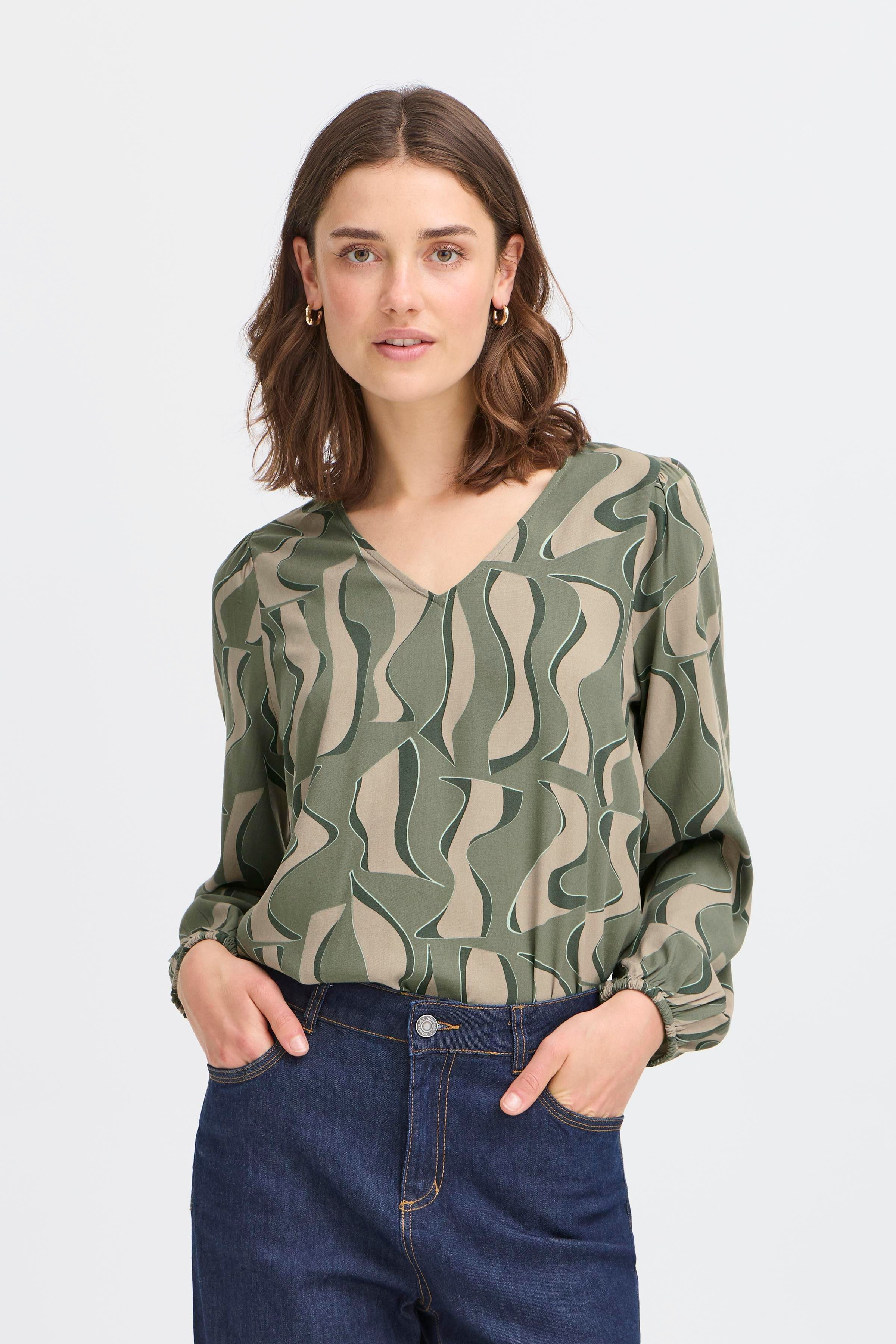 FRJUSTINI Blouse LOOKBOOK FRONT 20616016-205363