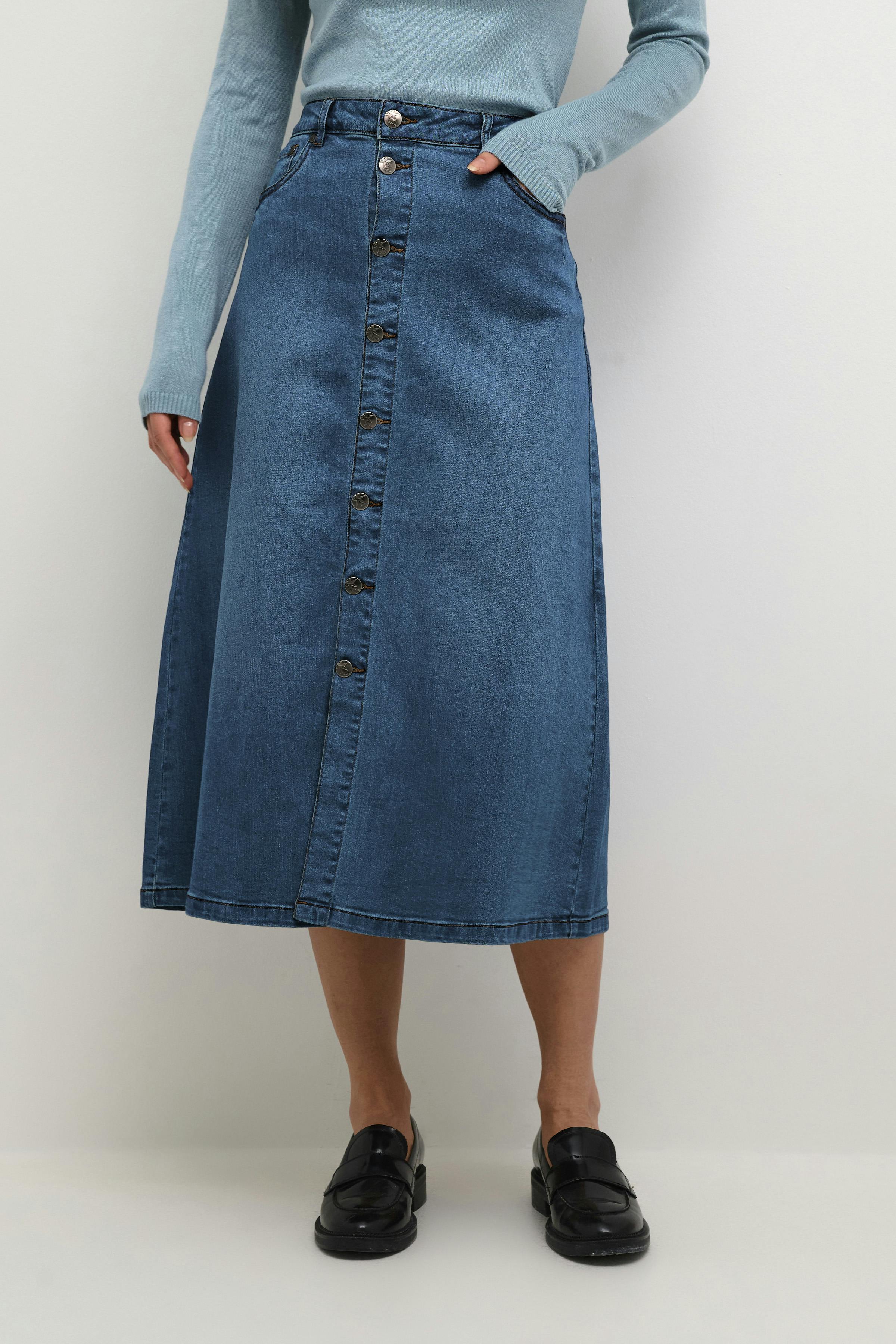 CUami Denim skirt LOOKBOOK FRONT 50110270-500028