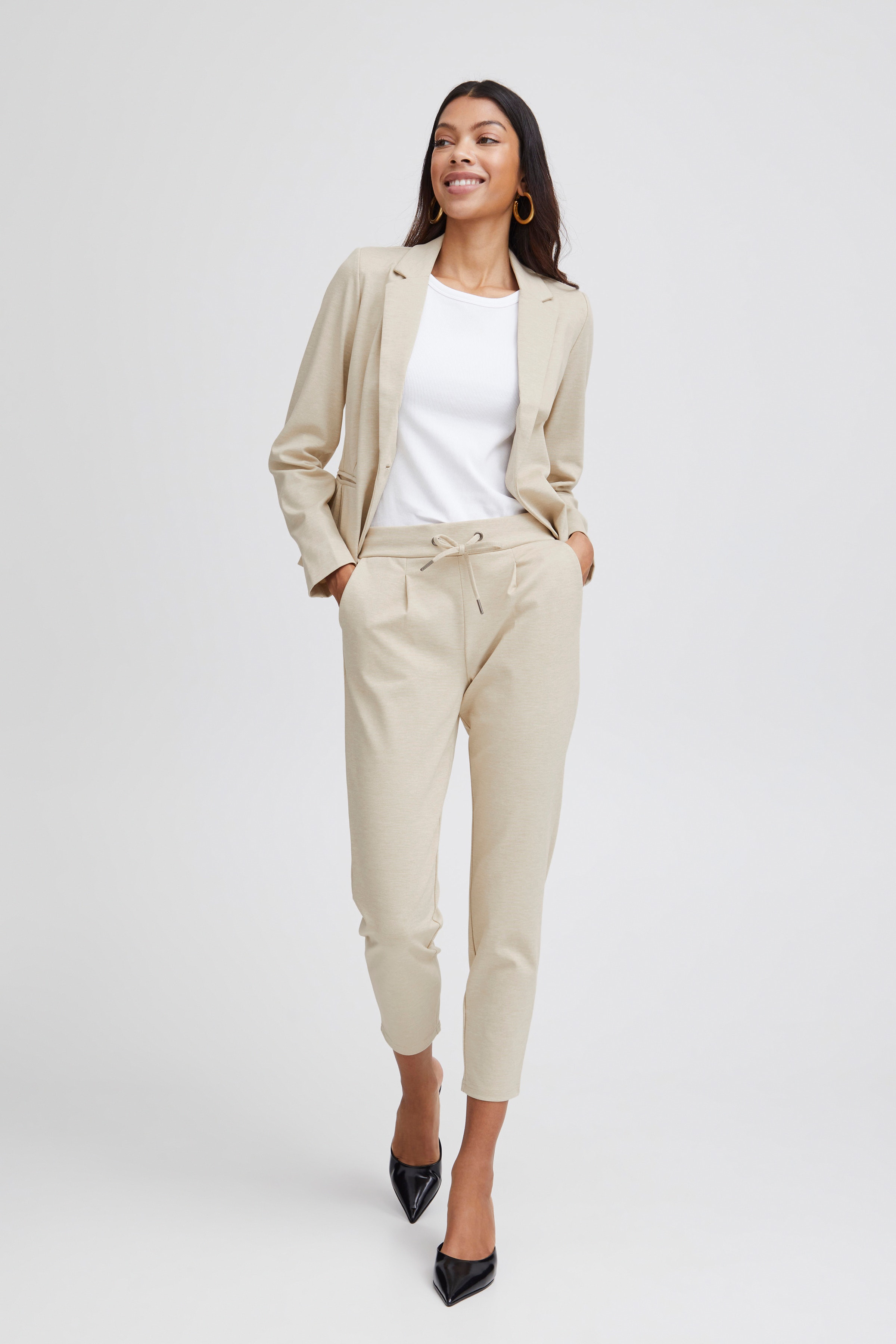 BYRizetta Trousers LOOKBOOK FRONT 20803903-1511161