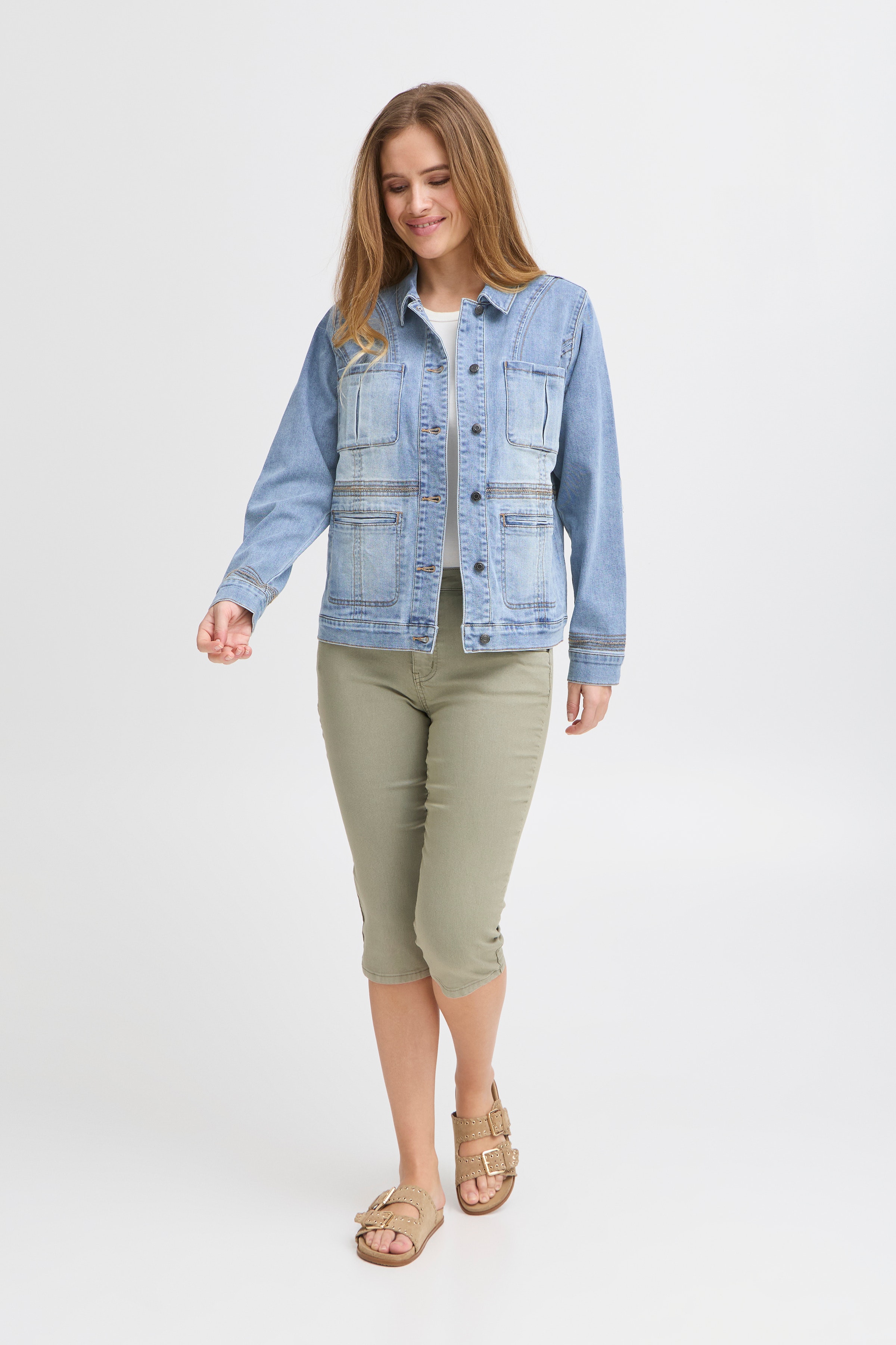 PZKASANDRA Casual jakke LOOKBOOK FRONT 50208647-200008
