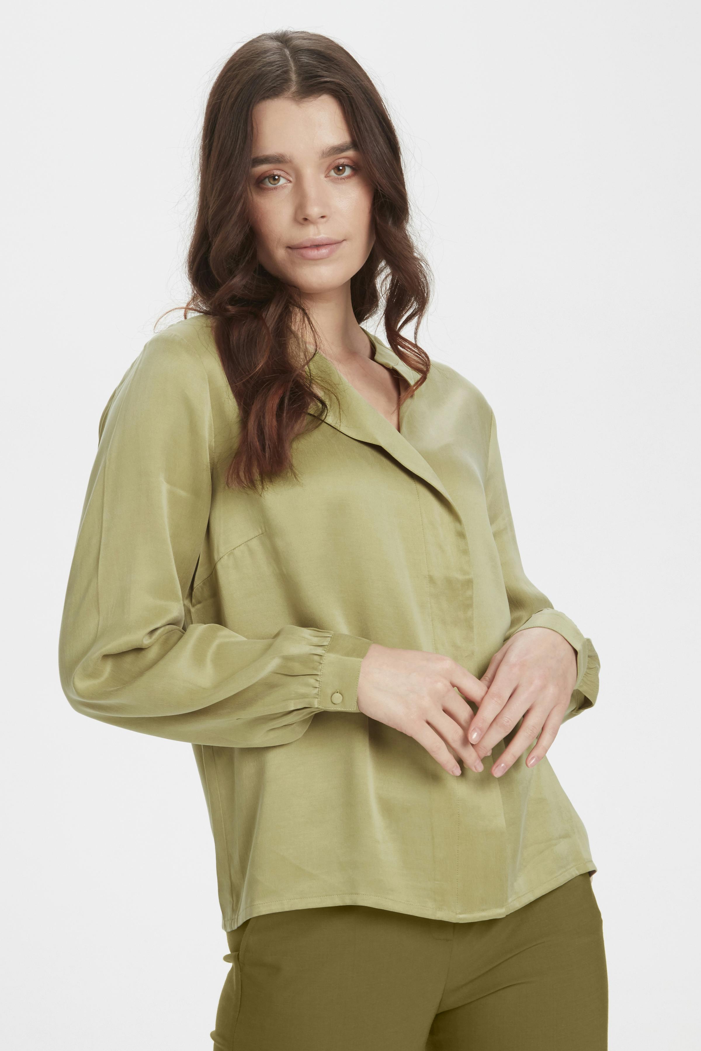 Blouse met korte mouwen LOOKBOOK FRONT 10103004-161118