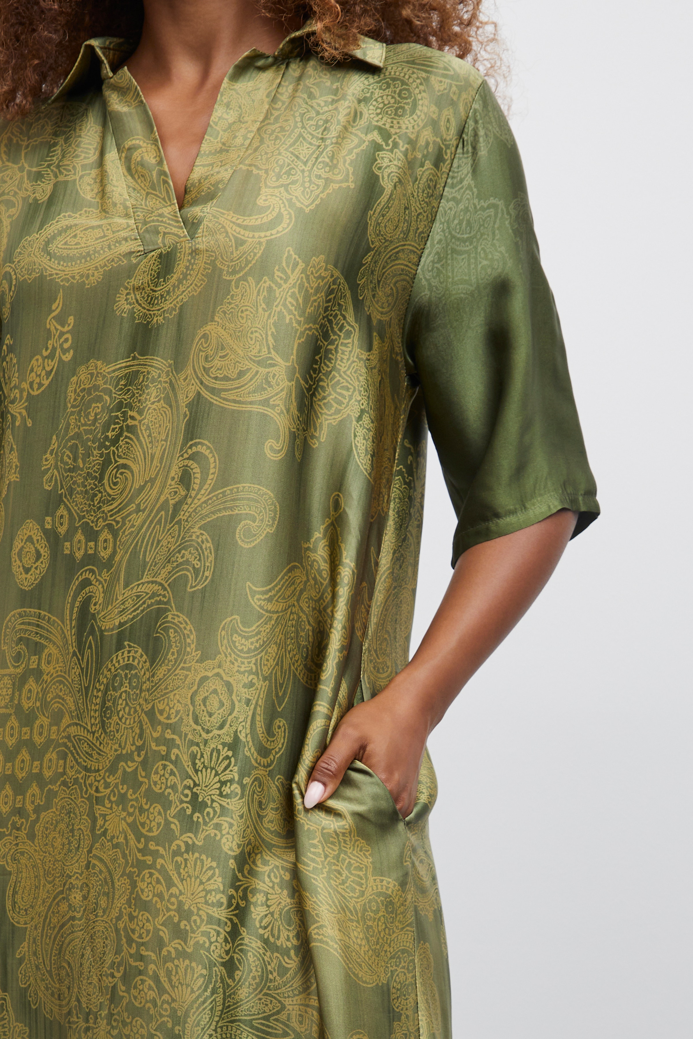 SBSMOKEY Kjole LOOKBOOK DETAIL 22100294-190414