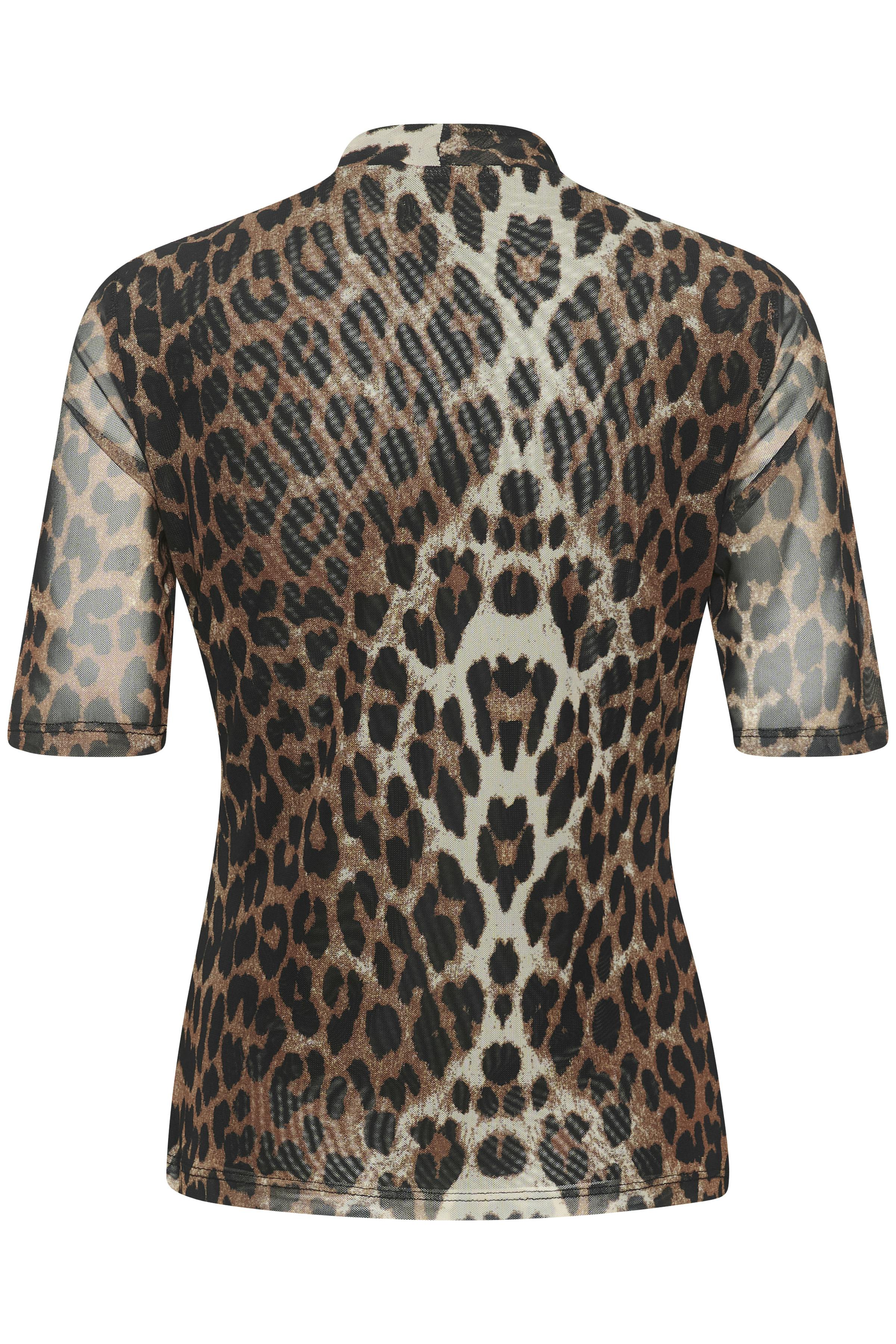 SLAldora leopard Blouse PACK BACK 30407601-303053