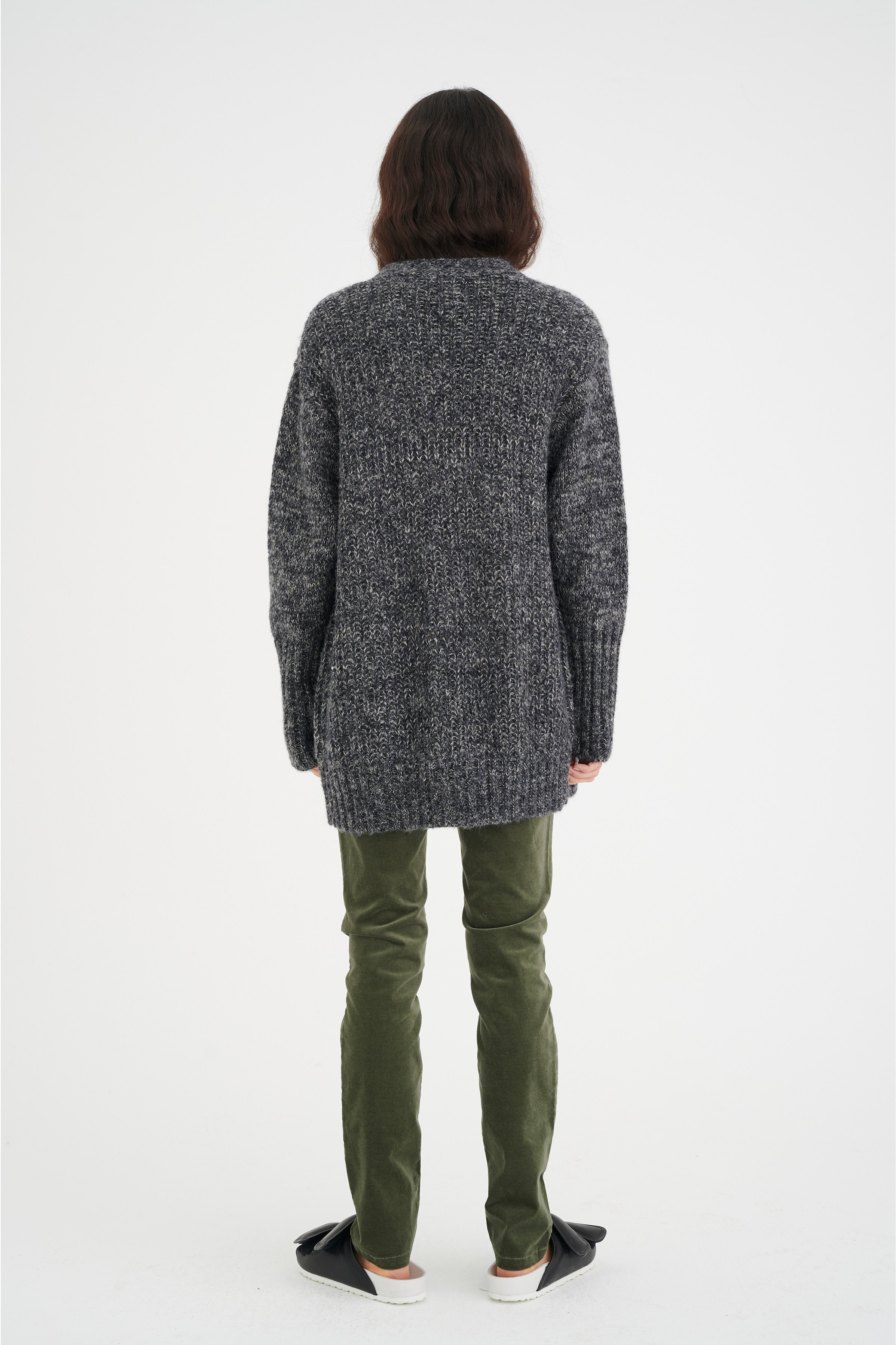 Stickad cardigan LOOKBOOK BACK 30106497-194008