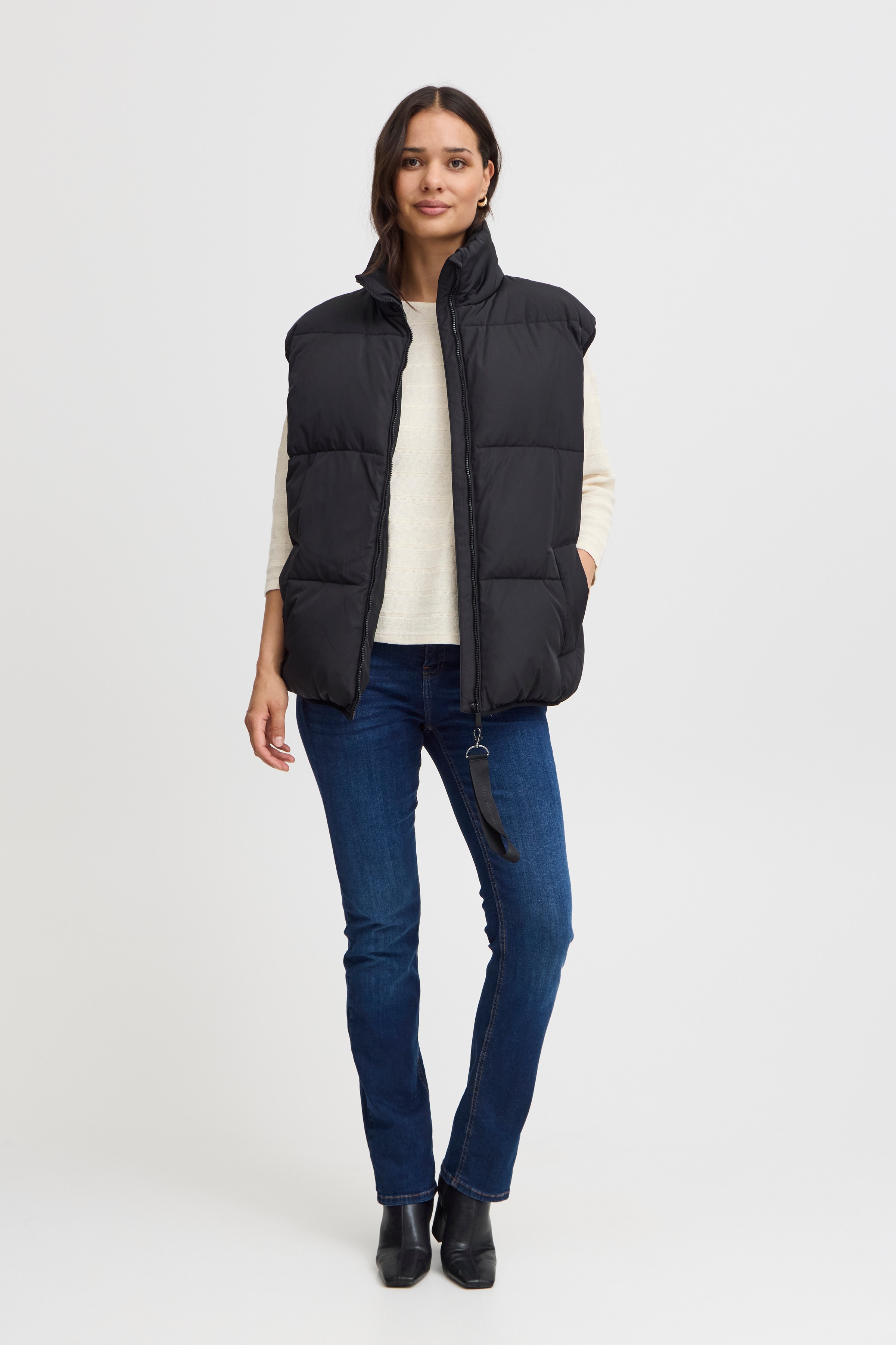 FRBELLA Vest yttertøj LOOKBOOK FRONT 20613852-200113