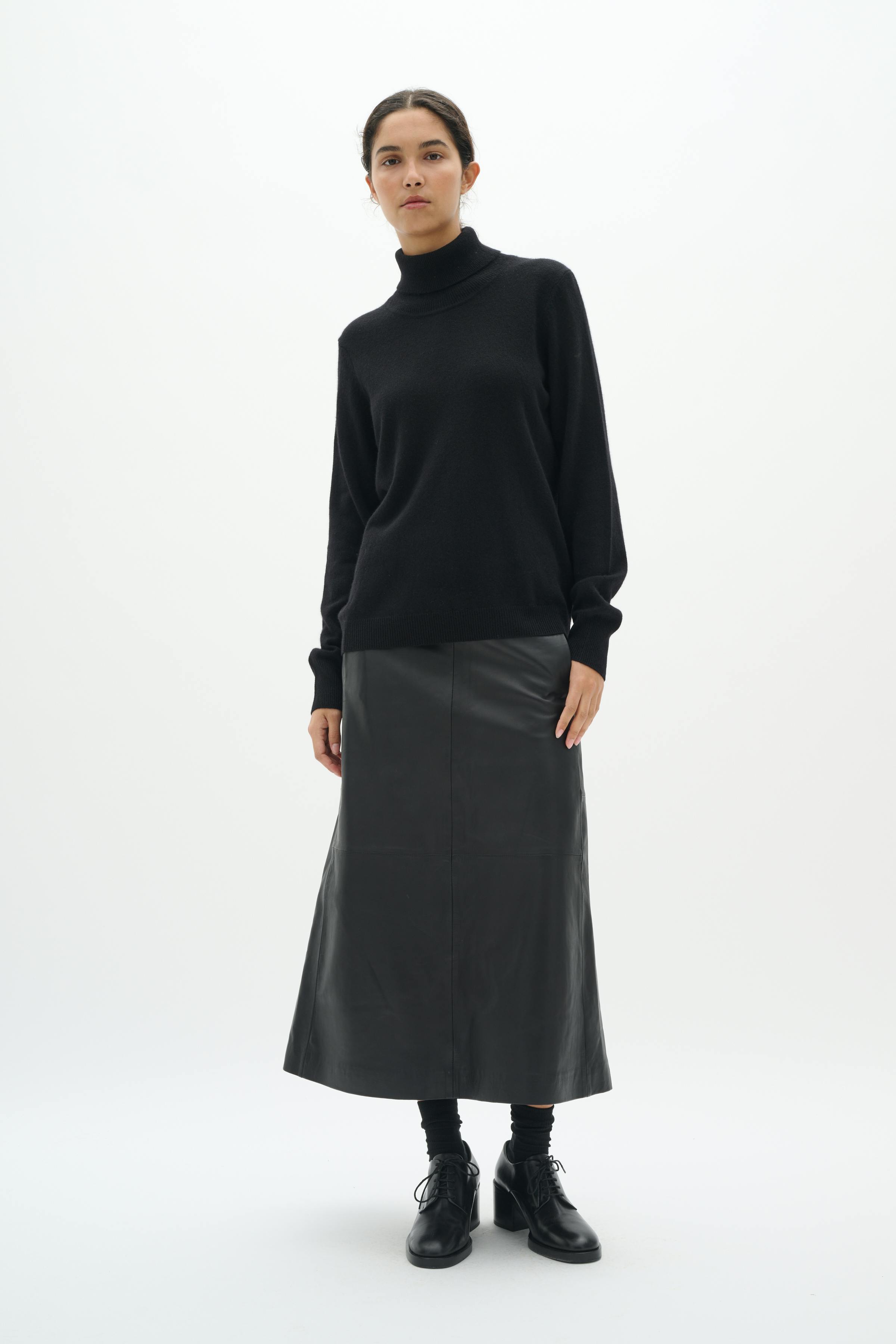 LukkaIW Rollneck Kaschmir Pullover LOOKBOOK FRONT 30108211-194008