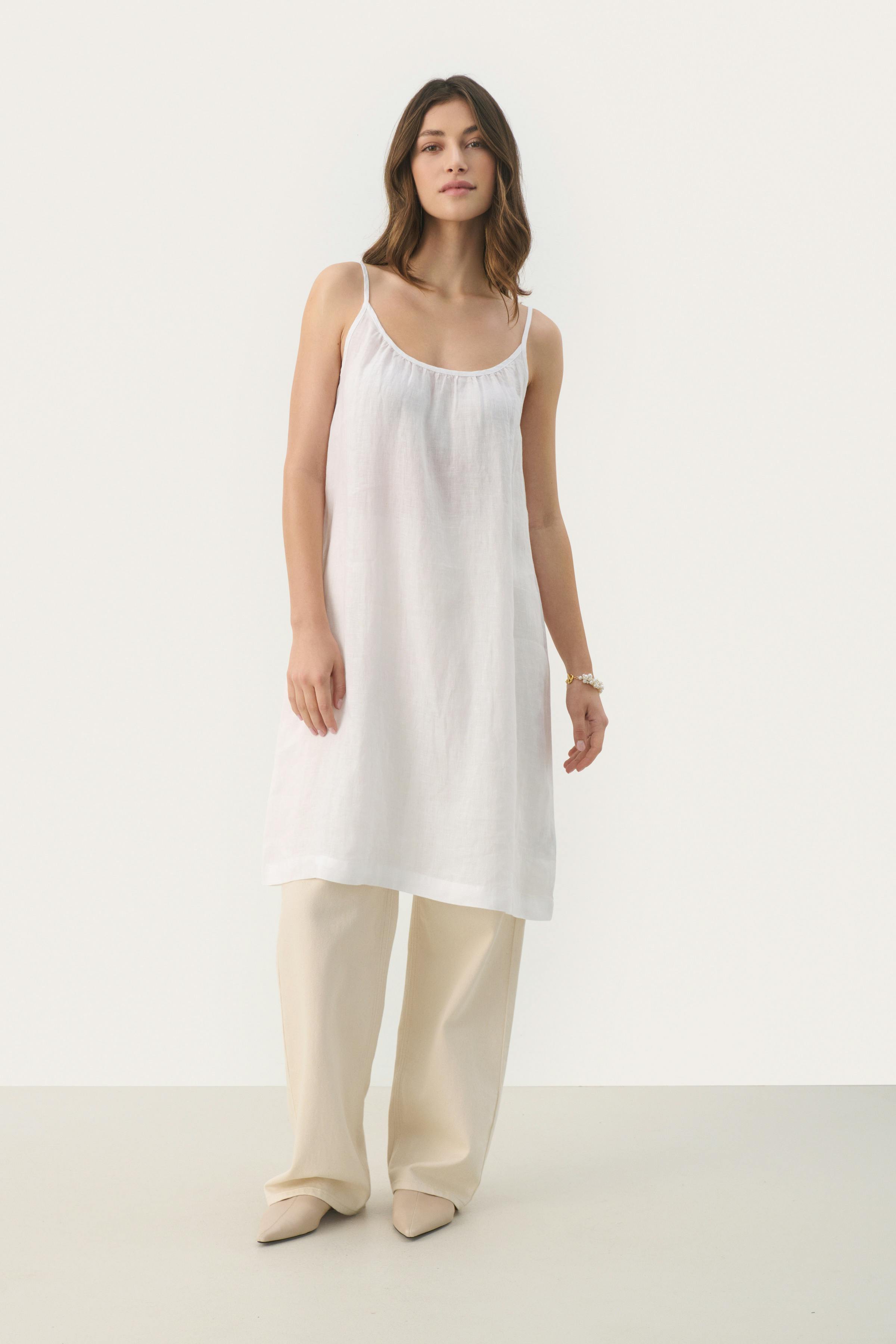 AlexianaPW Short linen dress LOOKBOOK FRONT 30308057-110601