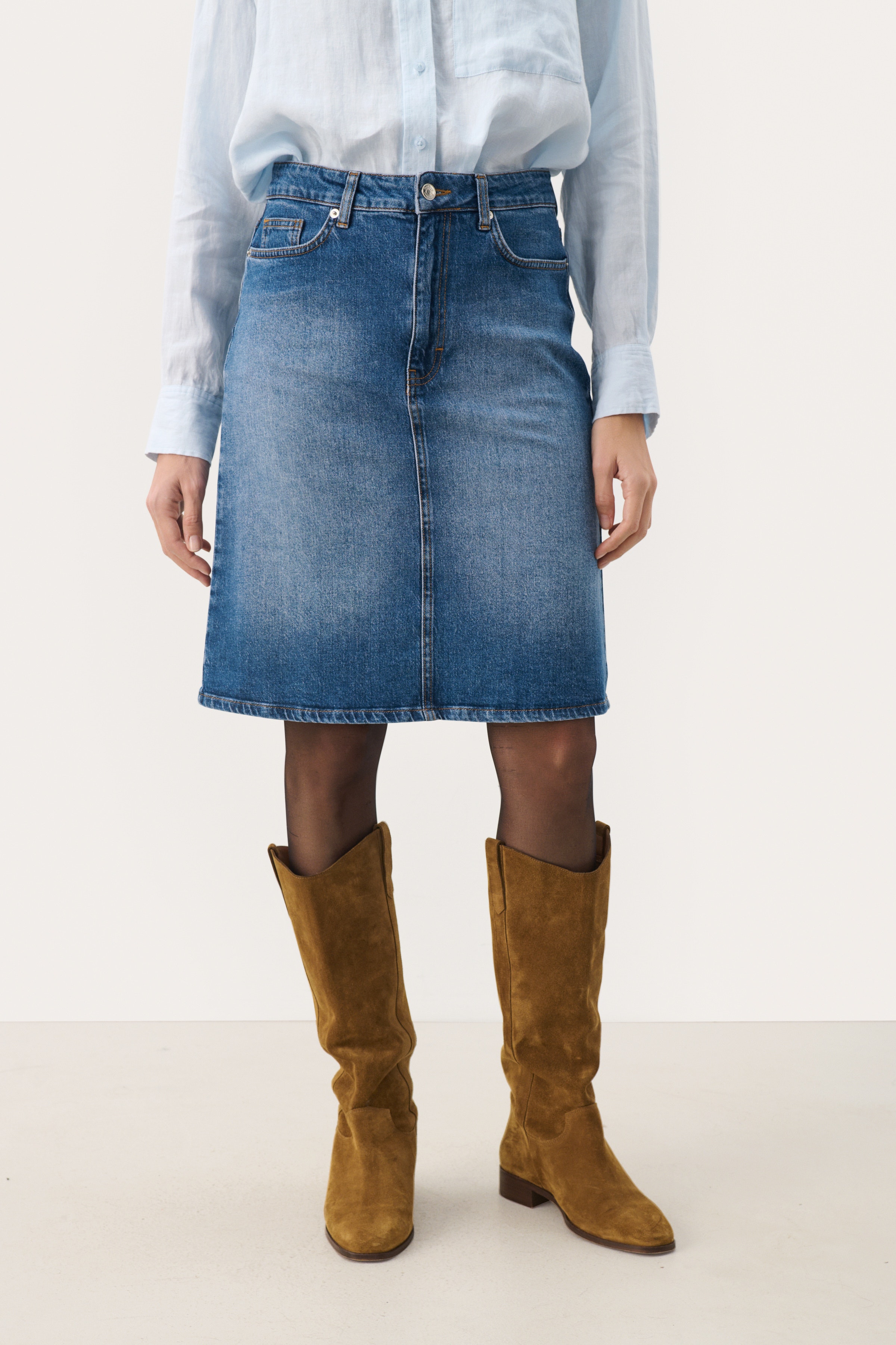LejaPW Kjol LOOKBOOK FRONT 30309336-300156