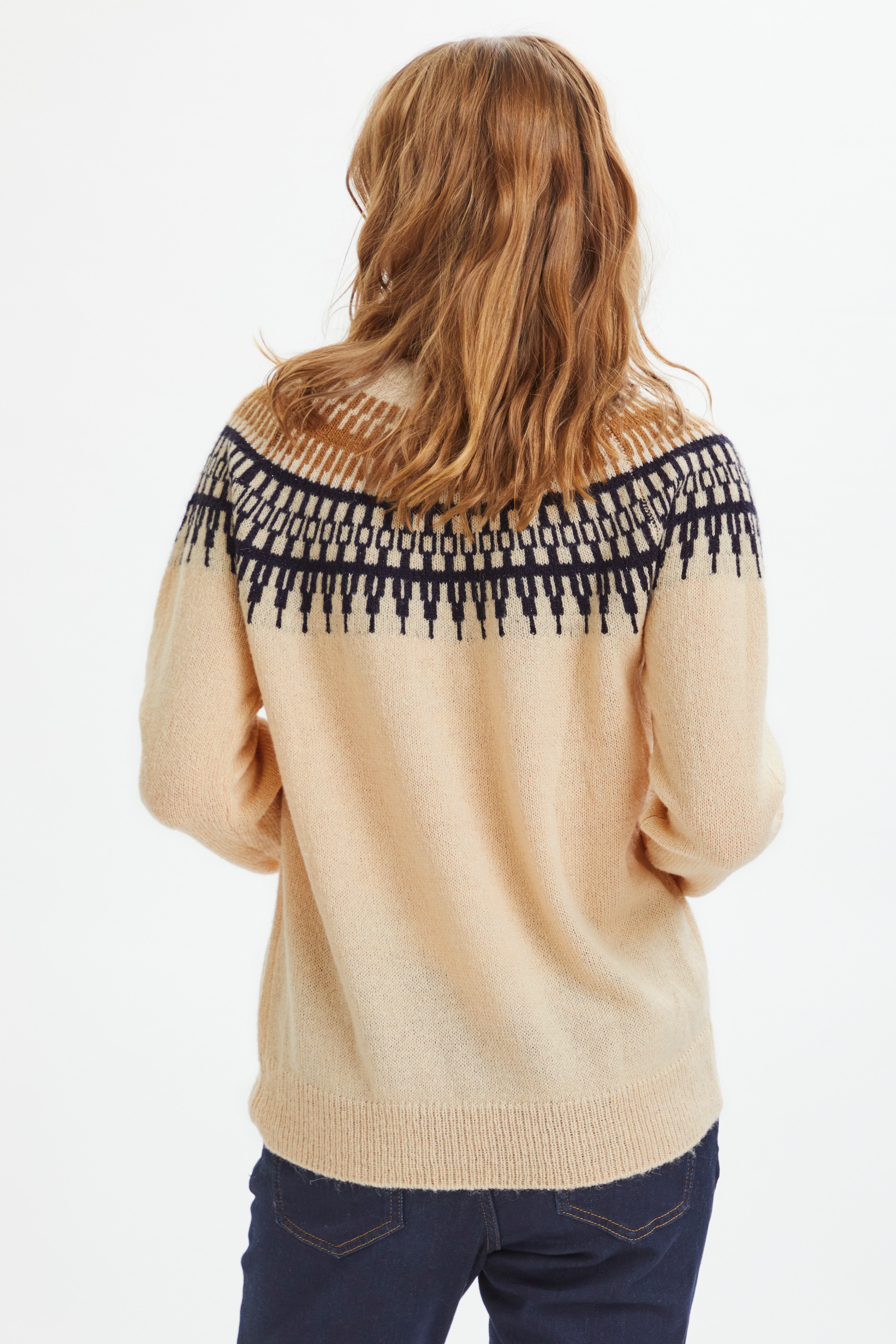 Stickad pullover LOOKBOOK BACK 30511457-131308